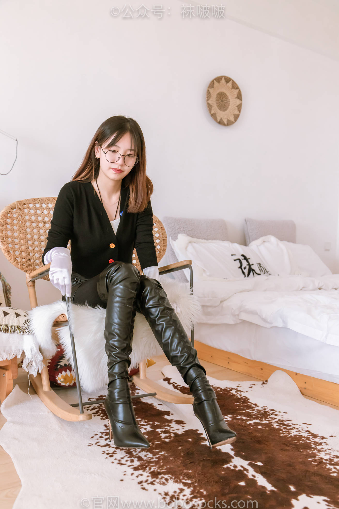 图片[14]-[BoBoSocks袜啵啵]NO.041 小甜豆-高跟长靴、黑色踩脚裤、肉丝[140P] – 速更版-美库