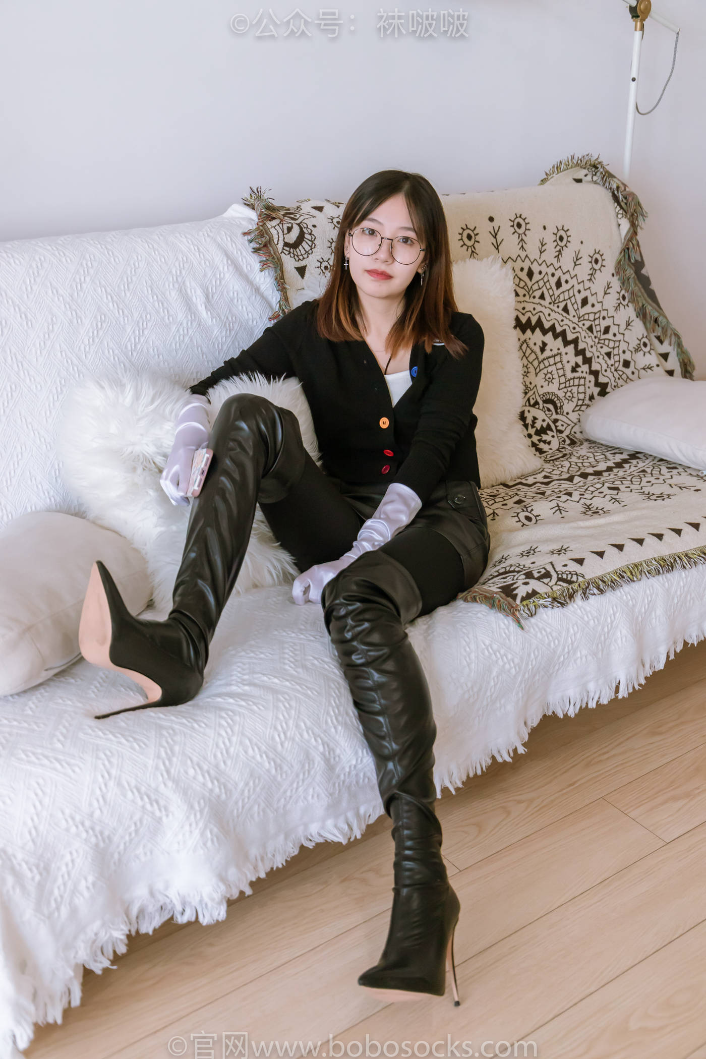 图片[22]-[BoBoSocks袜啵啵]NO.041 小甜豆-高跟长靴、黑色踩脚裤、肉丝[140P] – 速更版-美库