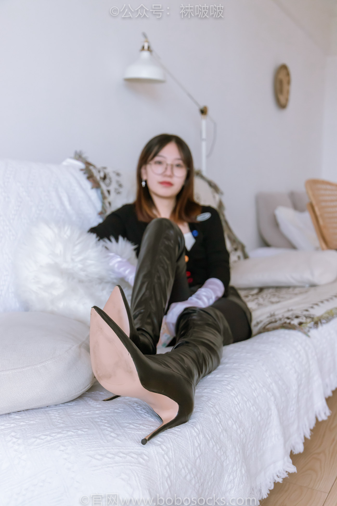 图片[25]-[BoBoSocks袜啵啵]NO.041 小甜豆-高跟长靴、黑色踩脚裤、肉丝[140P] – 速更版-美库