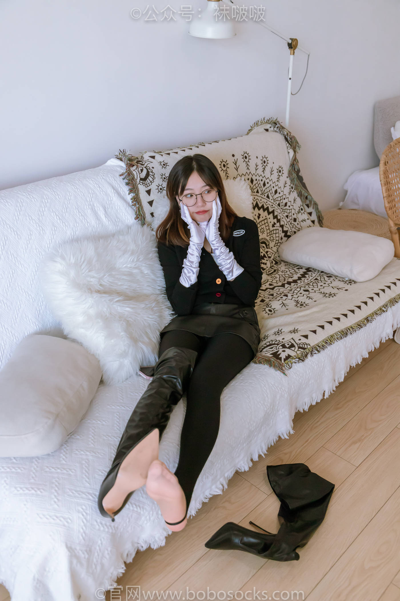 图片[35]-[BoBoSocks袜啵啵]NO.041 小甜豆-高跟长靴、黑色踩脚裤、肉丝[140P] – 速更版-美库