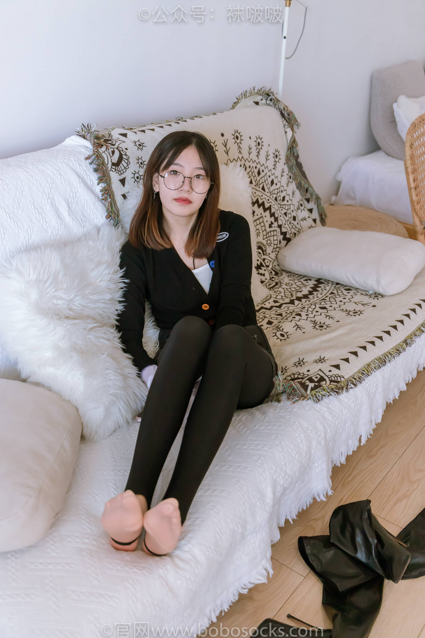 图片[44]-[BoBoSocks袜啵啵]NO.041 小甜豆-高跟长靴、黑色踩脚裤、肉丝[140P] – 速更版-美库