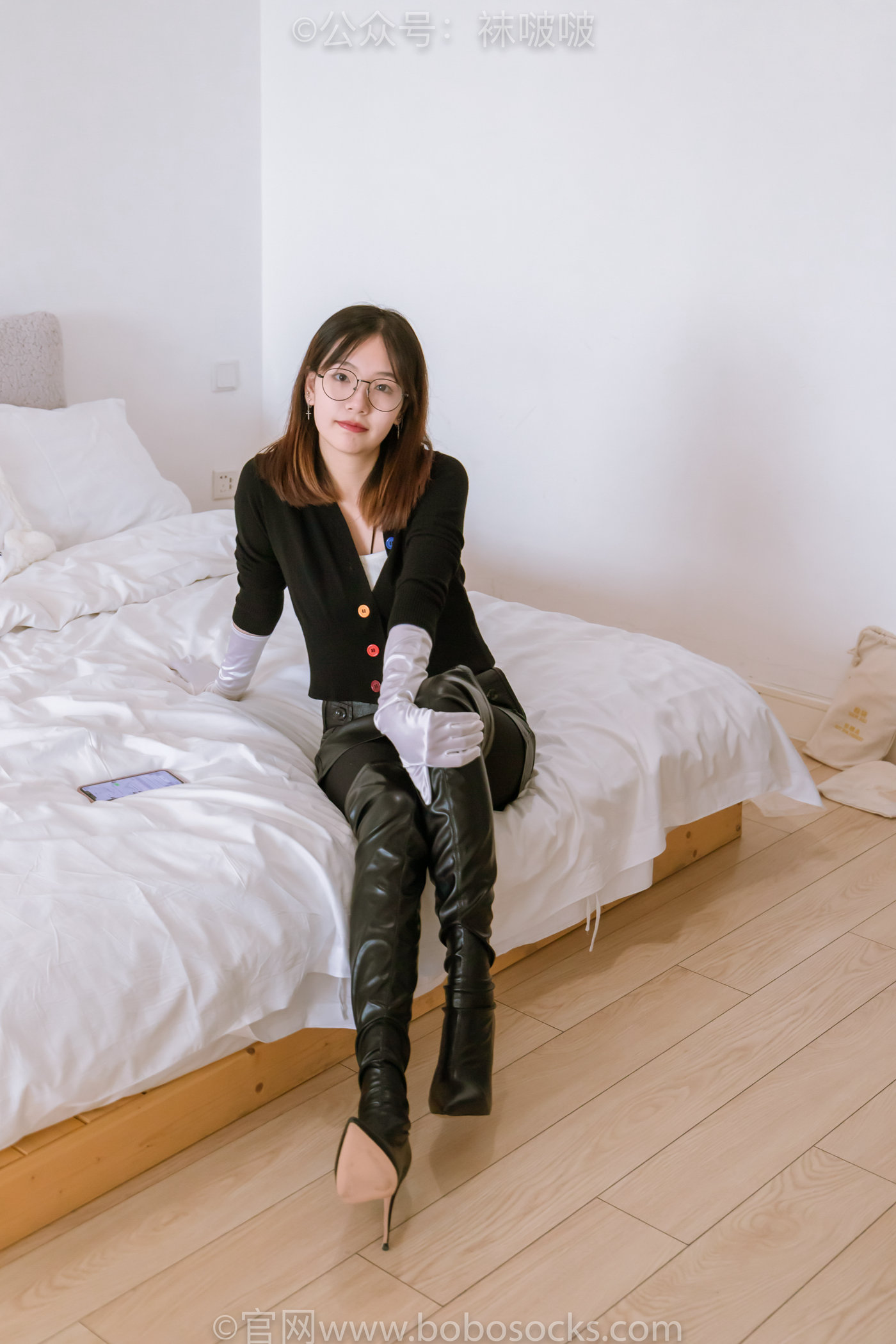 图片[140]-[BoBoSocks袜啵啵]NO.041 小甜豆-高跟长靴、黑色踩脚裤、肉丝[140P] – 速更版-美库