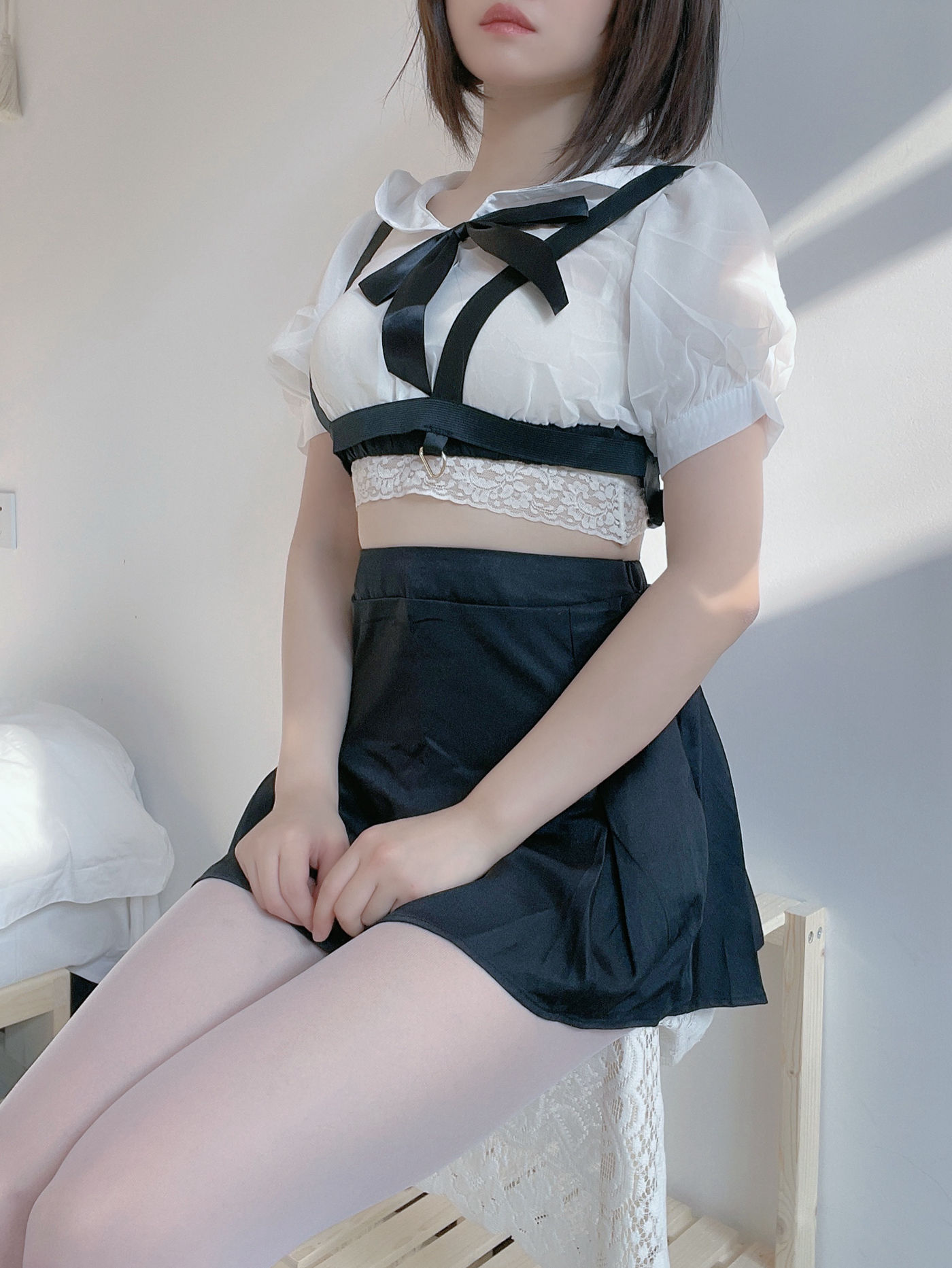 图片[11]-田璐璐 – 白丝短裙[77P] – 速更版-美库