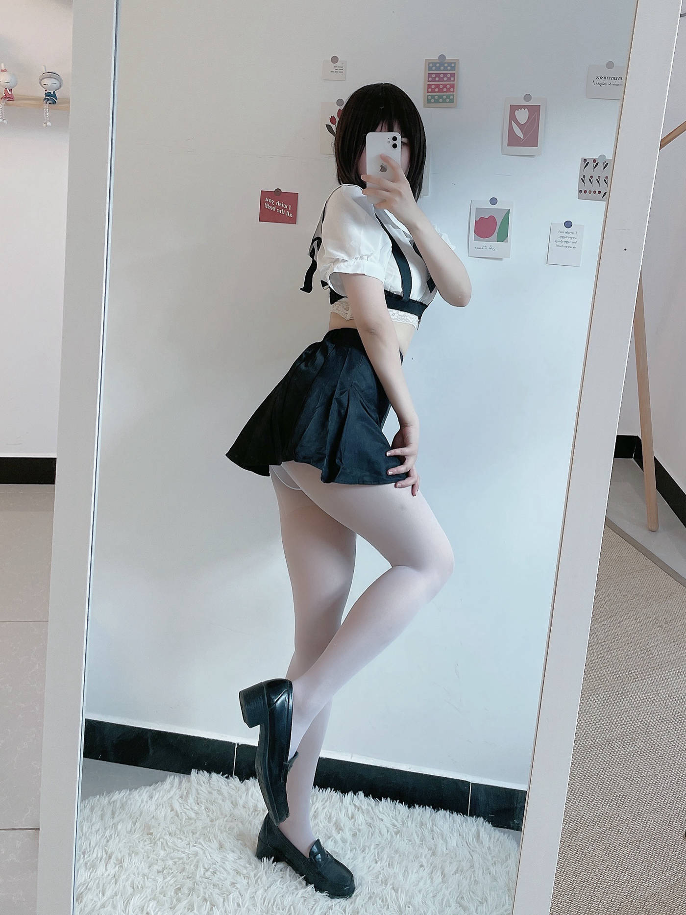 图片[15]-田璐璐 – 白丝短裙[77P] – 速更版-美库