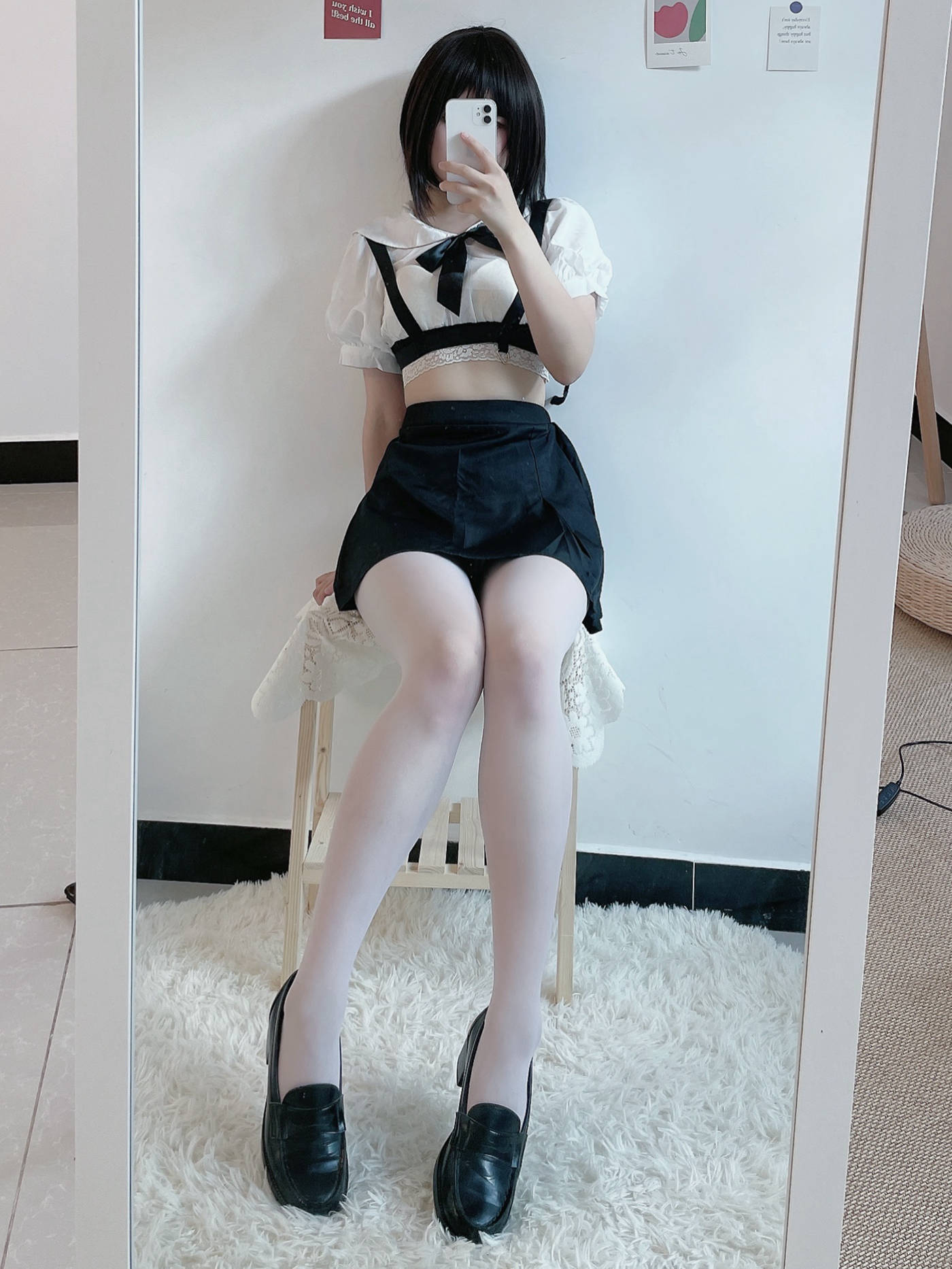 图片[21]-田璐璐 – 白丝短裙[77P] – 速更版-美库