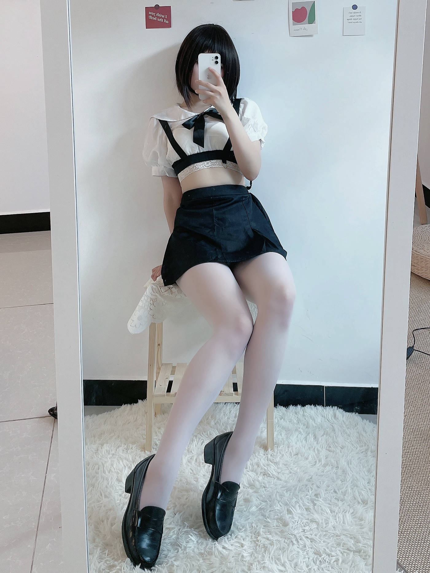 图片[23]-田璐璐 – 白丝短裙[77P] – 速更版-美库