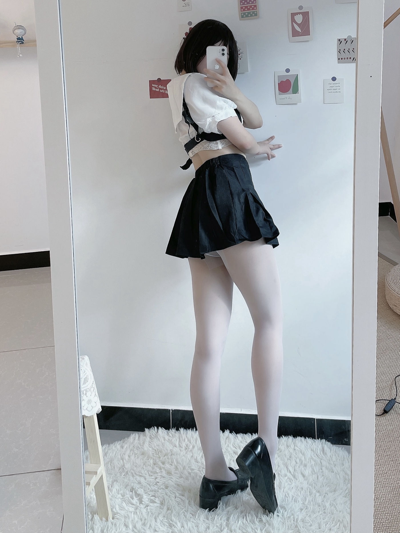 图片[28]-田璐璐 – 白丝短裙[77P] – 速更版-美库