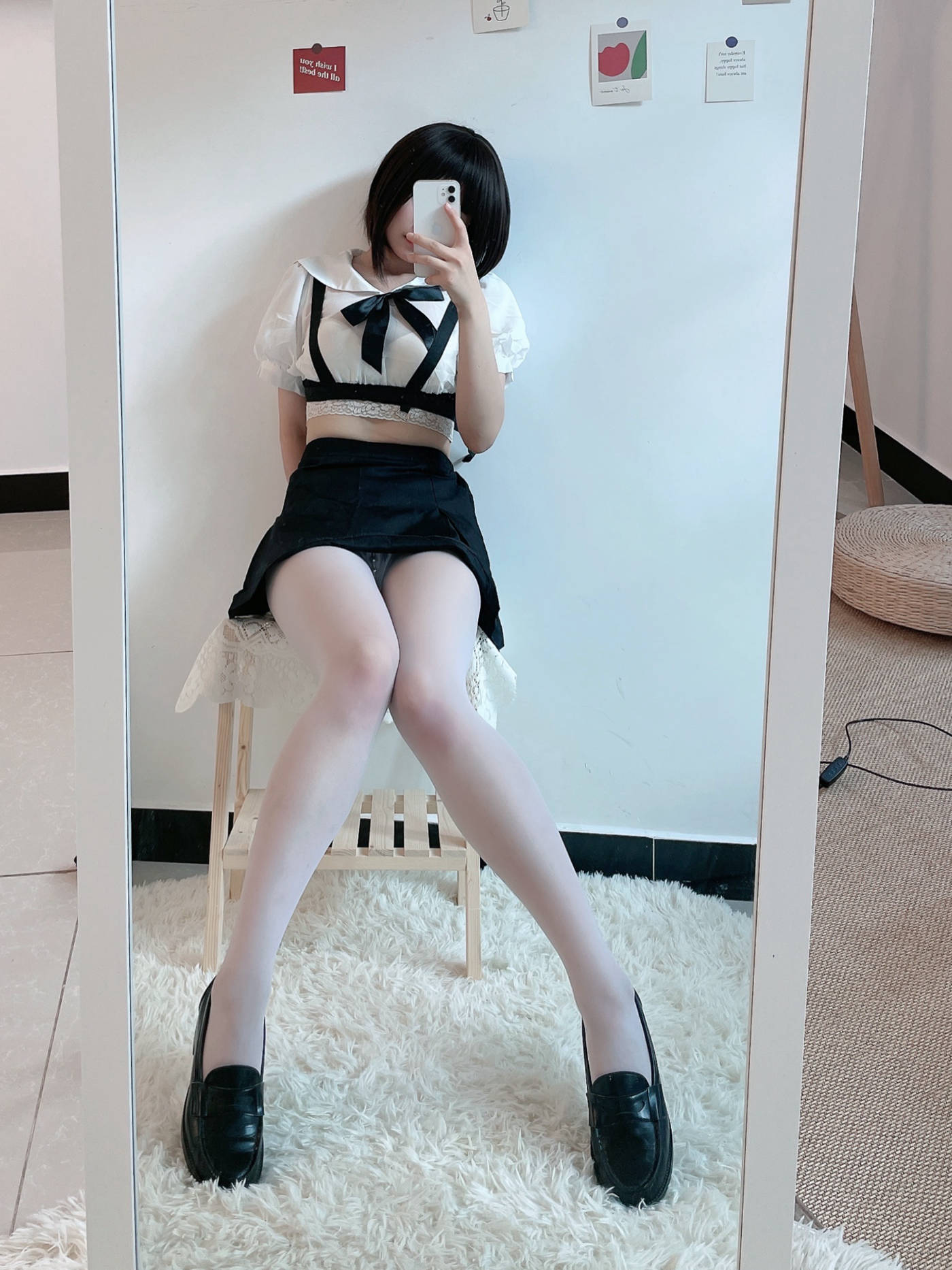 图片[35]-田璐璐 – 白丝短裙[77P] – 速更版-美库