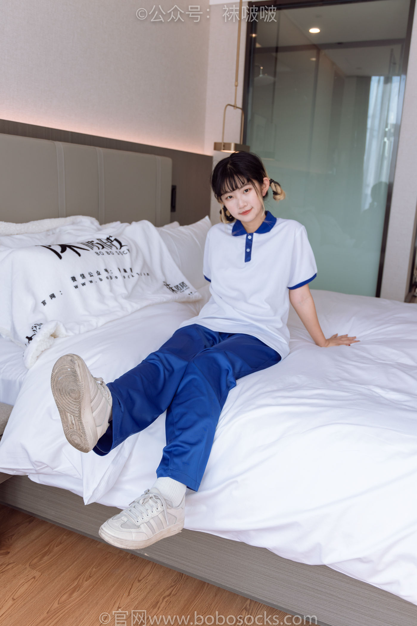 图片[12]-[BoBoSocks袜啵啵]NO.042 砂糖-校服、板鞋、白棉袜、油亮白丝[139P] – 速更版-美库