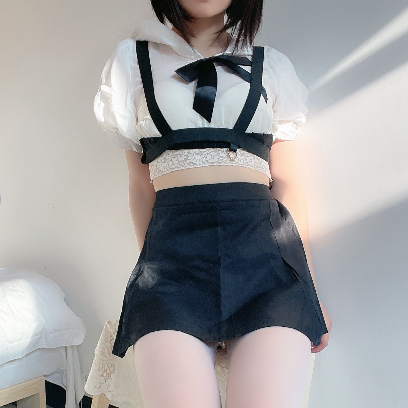 图片[63]-田璐璐 – 白丝短裙[77P] – 速更版-美库