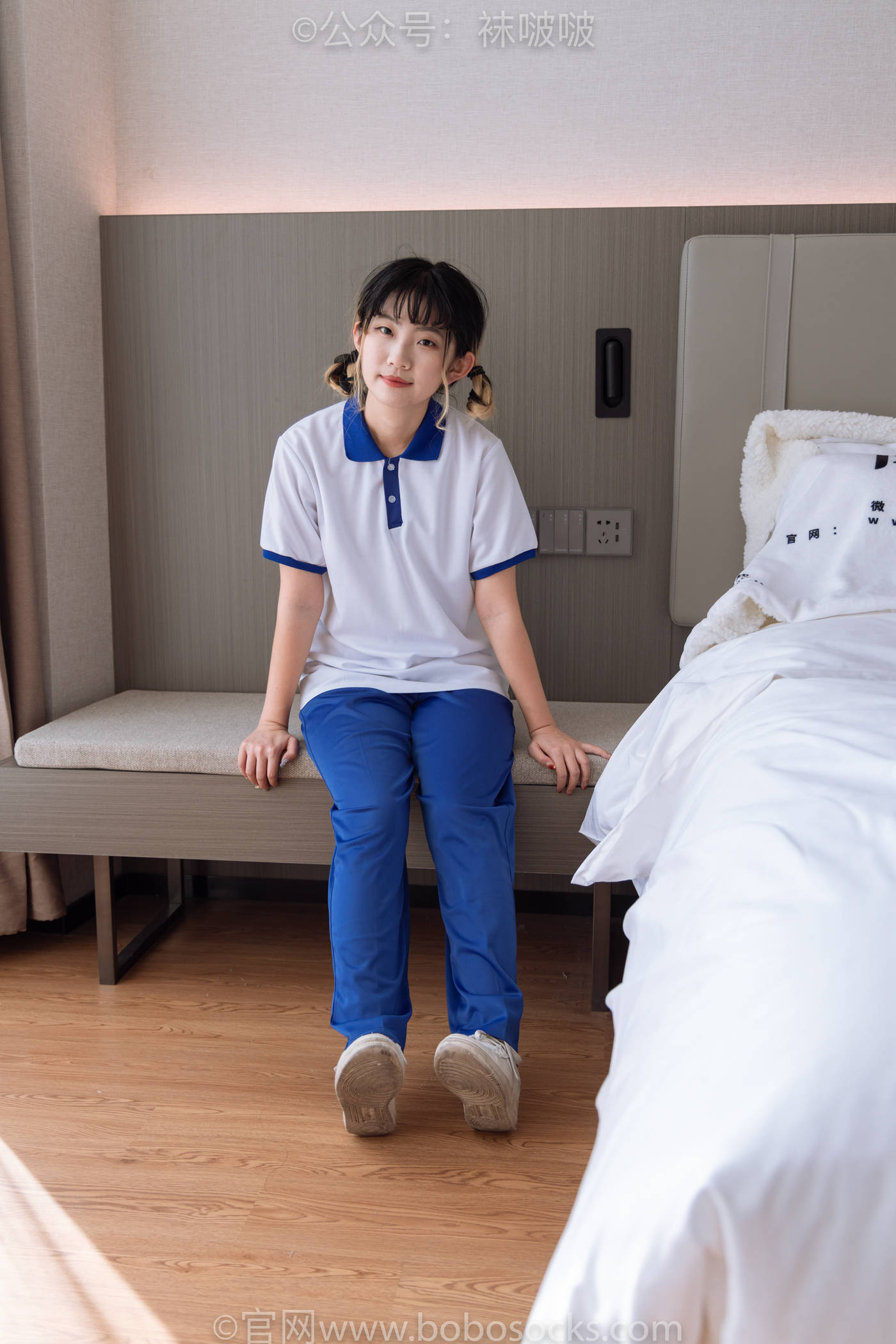 图片[139]-[BoBoSocks袜啵啵]NO.042 砂糖-校服、板鞋、白棉袜、油亮白丝[139P] – 速更版-美库