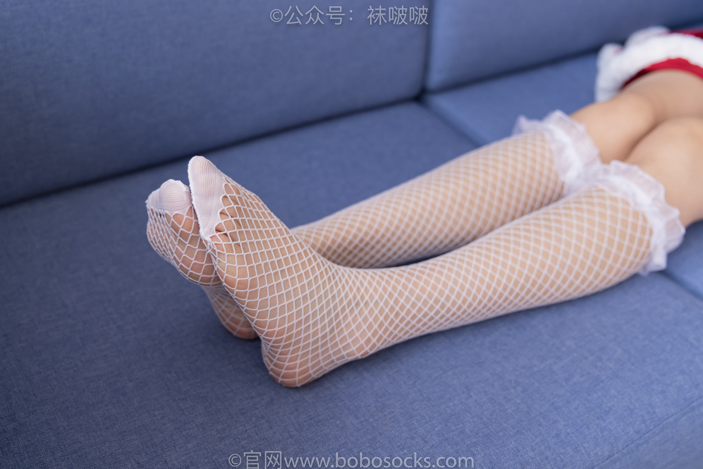 图片[26]-[BoBoSocks袜啵啵]NO.043 小甜豆-圣诞服、平底鞋、高跟鞋、白色渔网袜[165P] – 速更版-美库