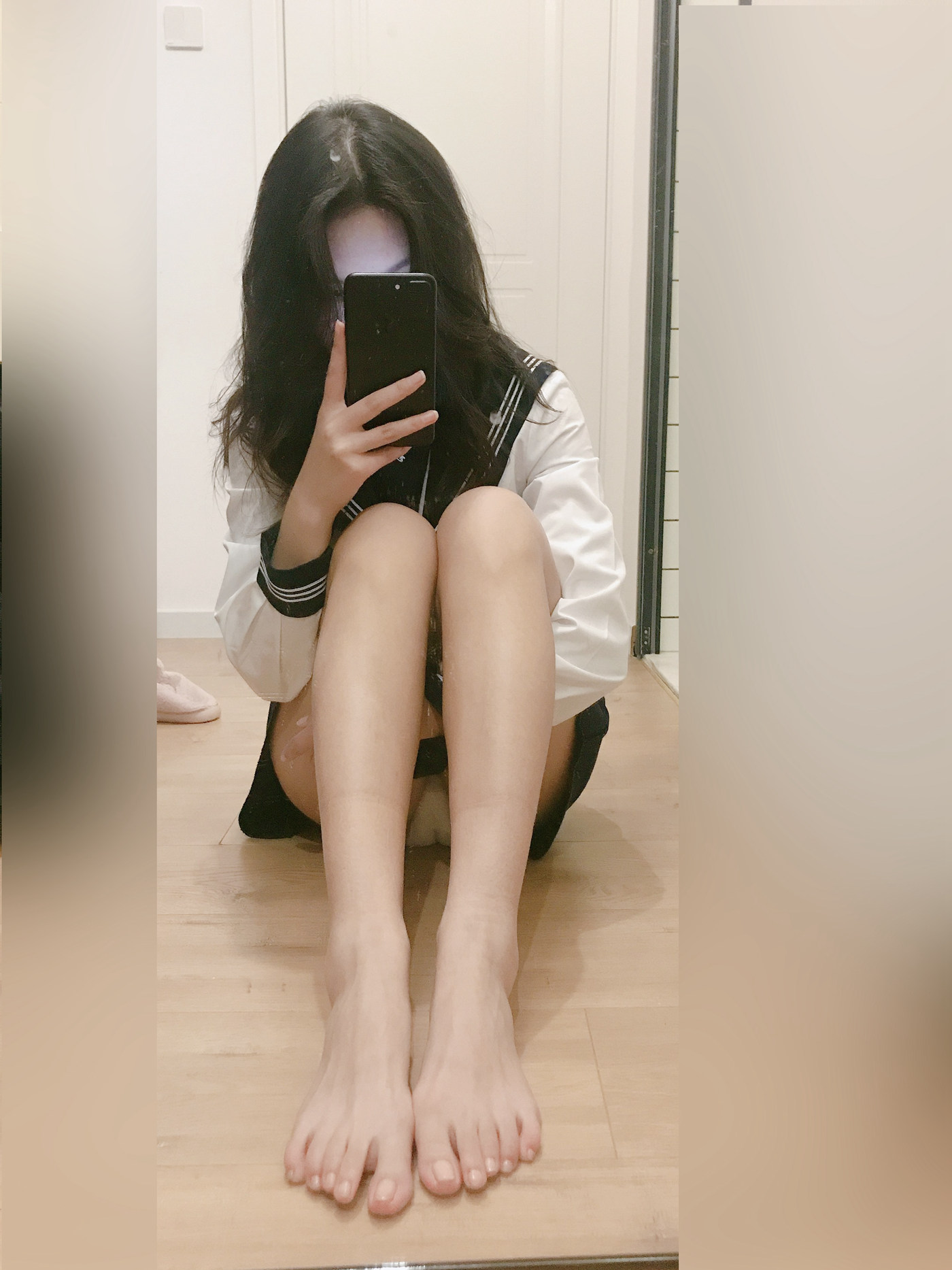 图片[110]-安乔乔儿(Nia乔乔) 学姐来了[124P] – 速更版-美库