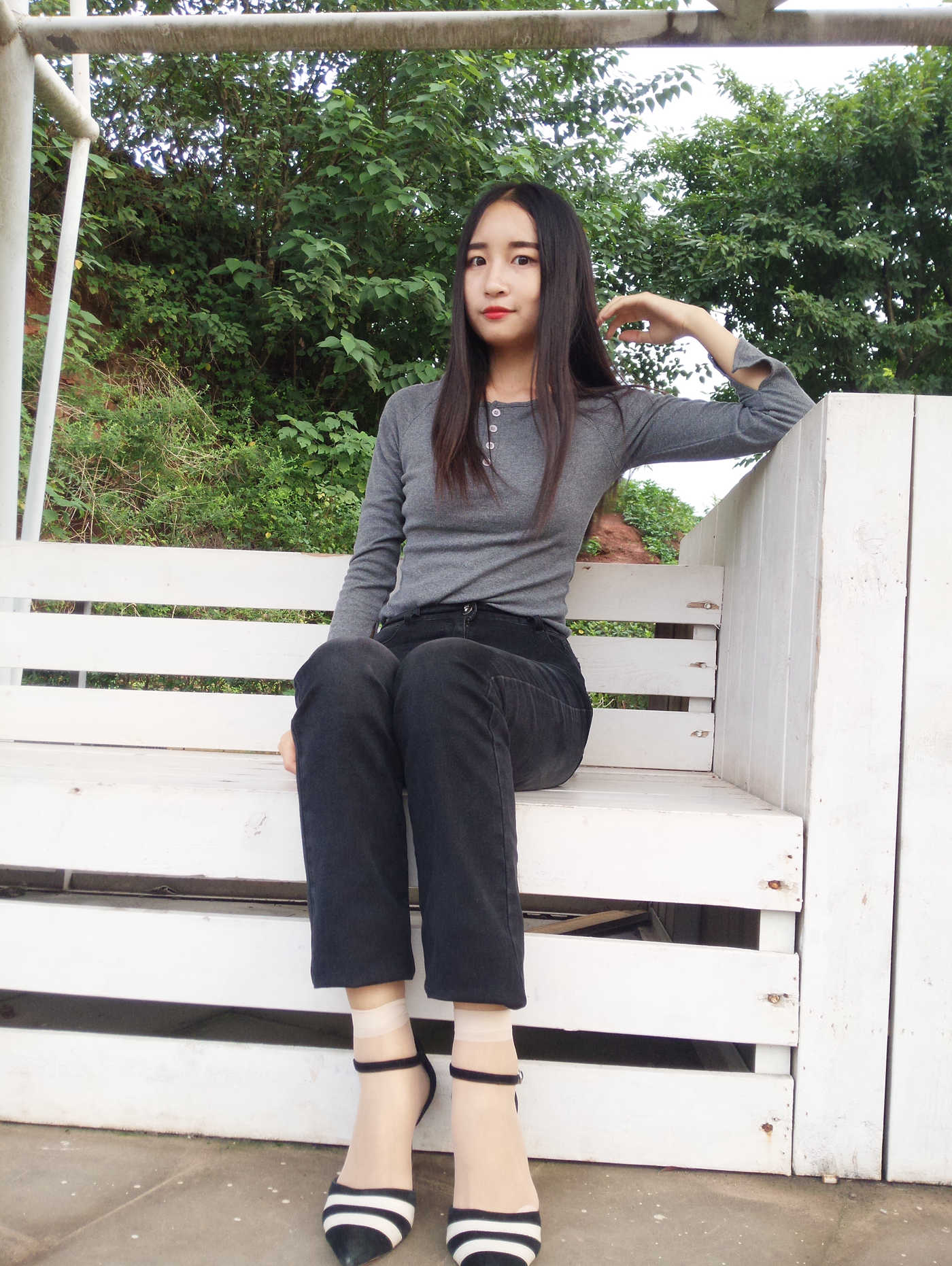 图片[23]-学妹校园寝室短丝系列040期 魏丹[193P] – 速更版-美库