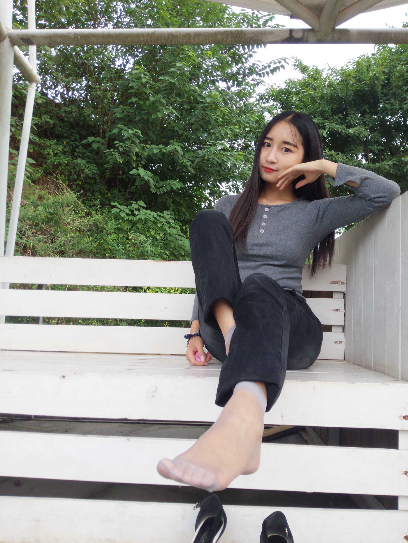 图片[53]-学妹校园寝室短丝系列040期 魏丹[193P] – 速更版-美库