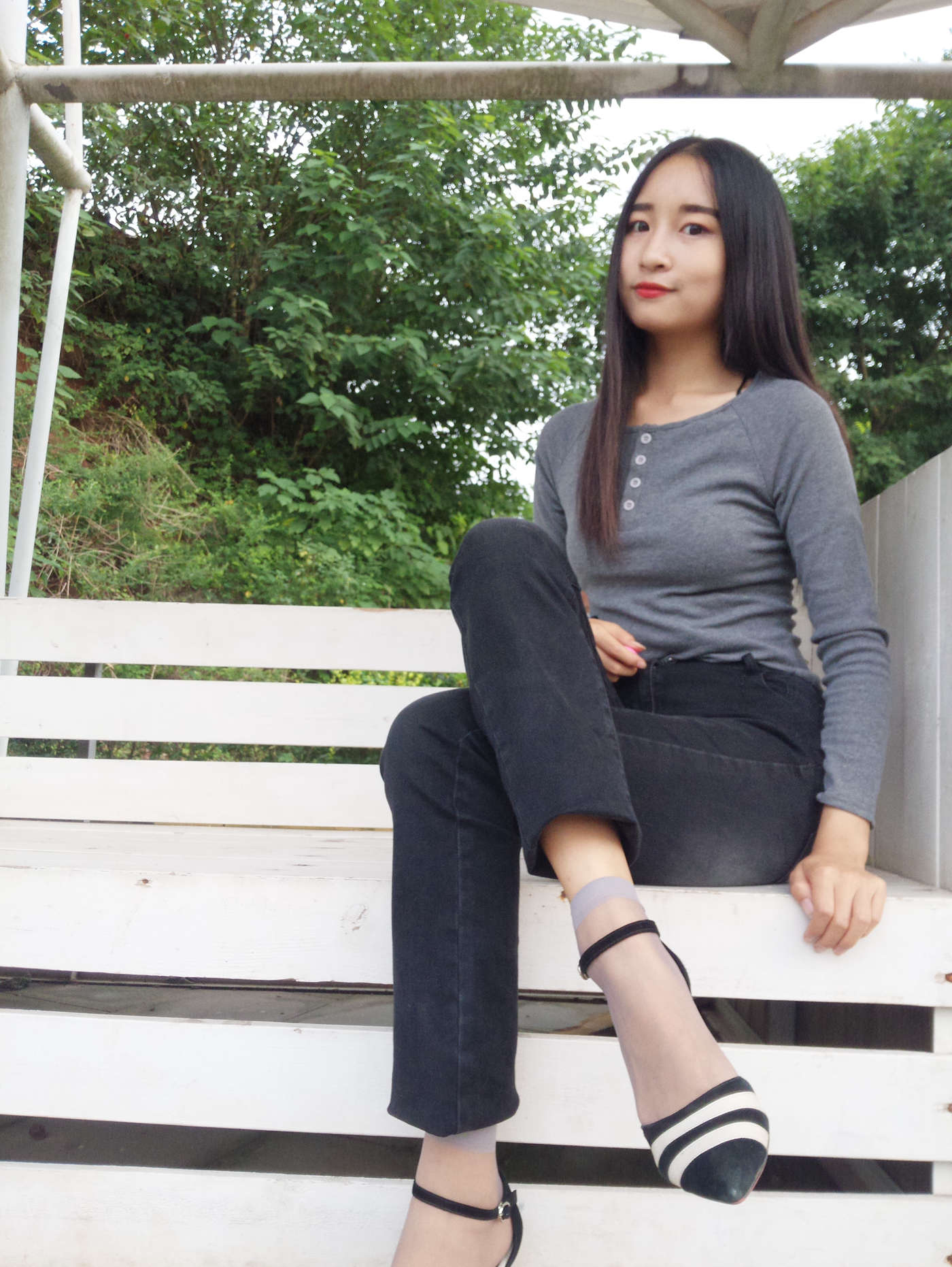 图片[105]-学妹校园寝室短丝系列040期 魏丹[193P] – 速更版-美库