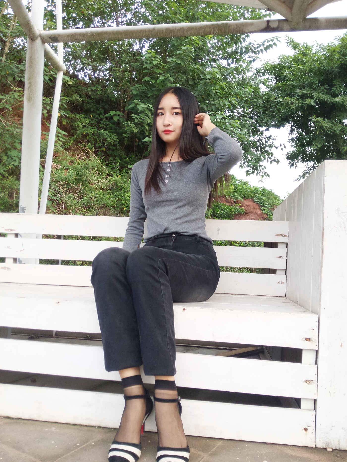 图片[124]-学妹校园寝室短丝系列040期 魏丹[193P] – 速更版-美库