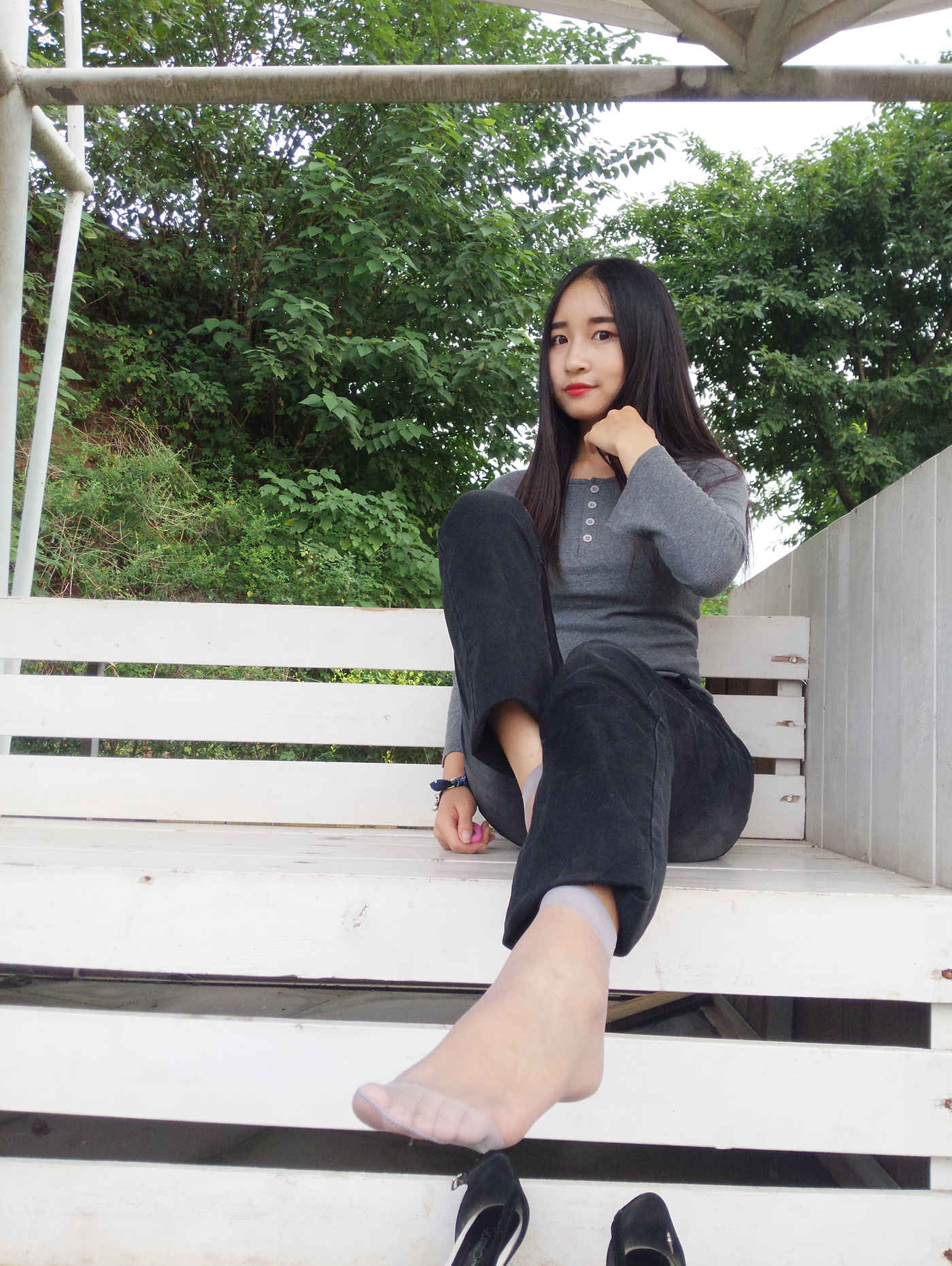 图片[146]-学妹校园寝室短丝系列040期 魏丹[193P] – 速更版-美库