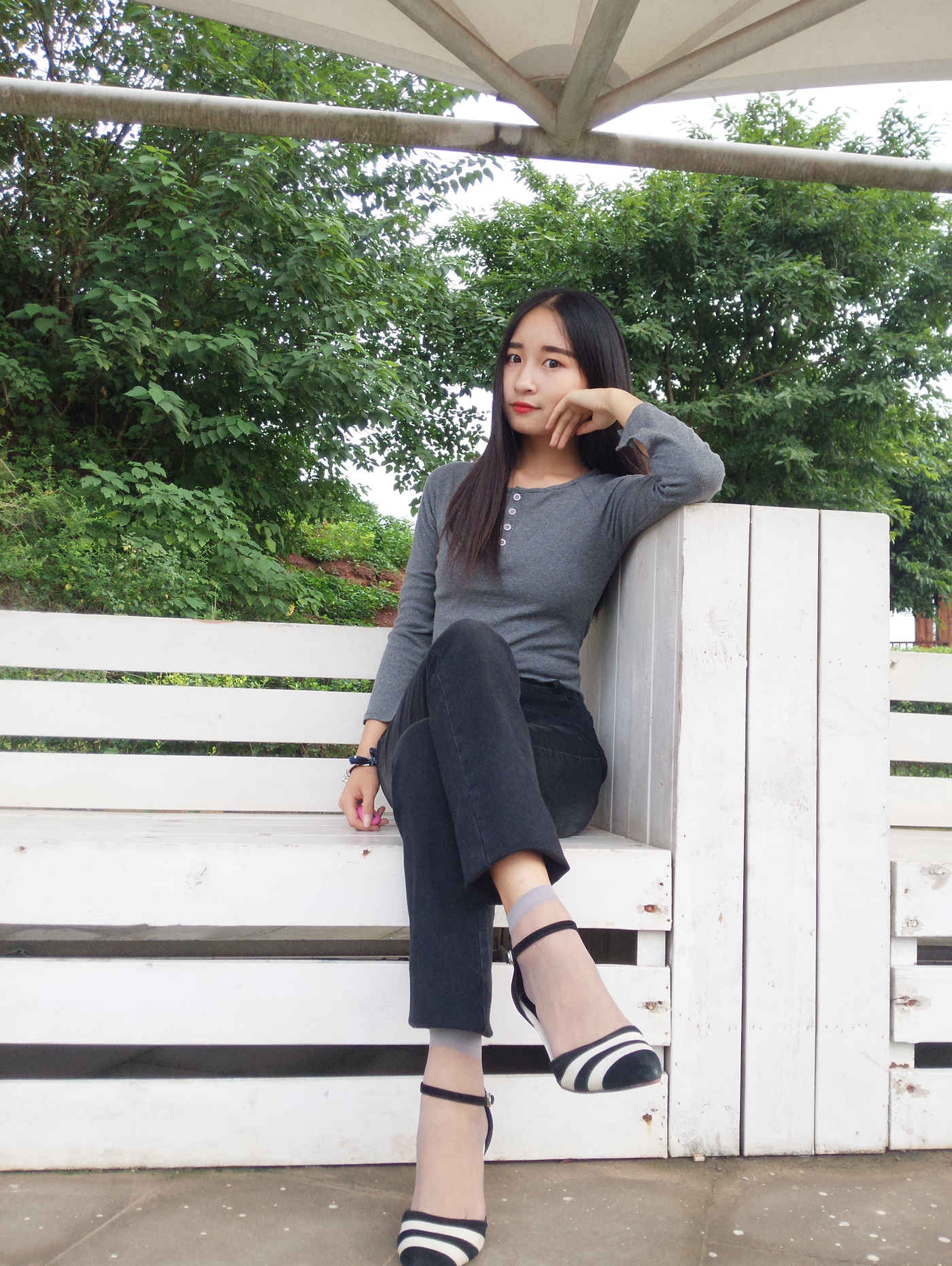 图片[153]-学妹校园寝室短丝系列040期 魏丹[193P] – 速更版-美库