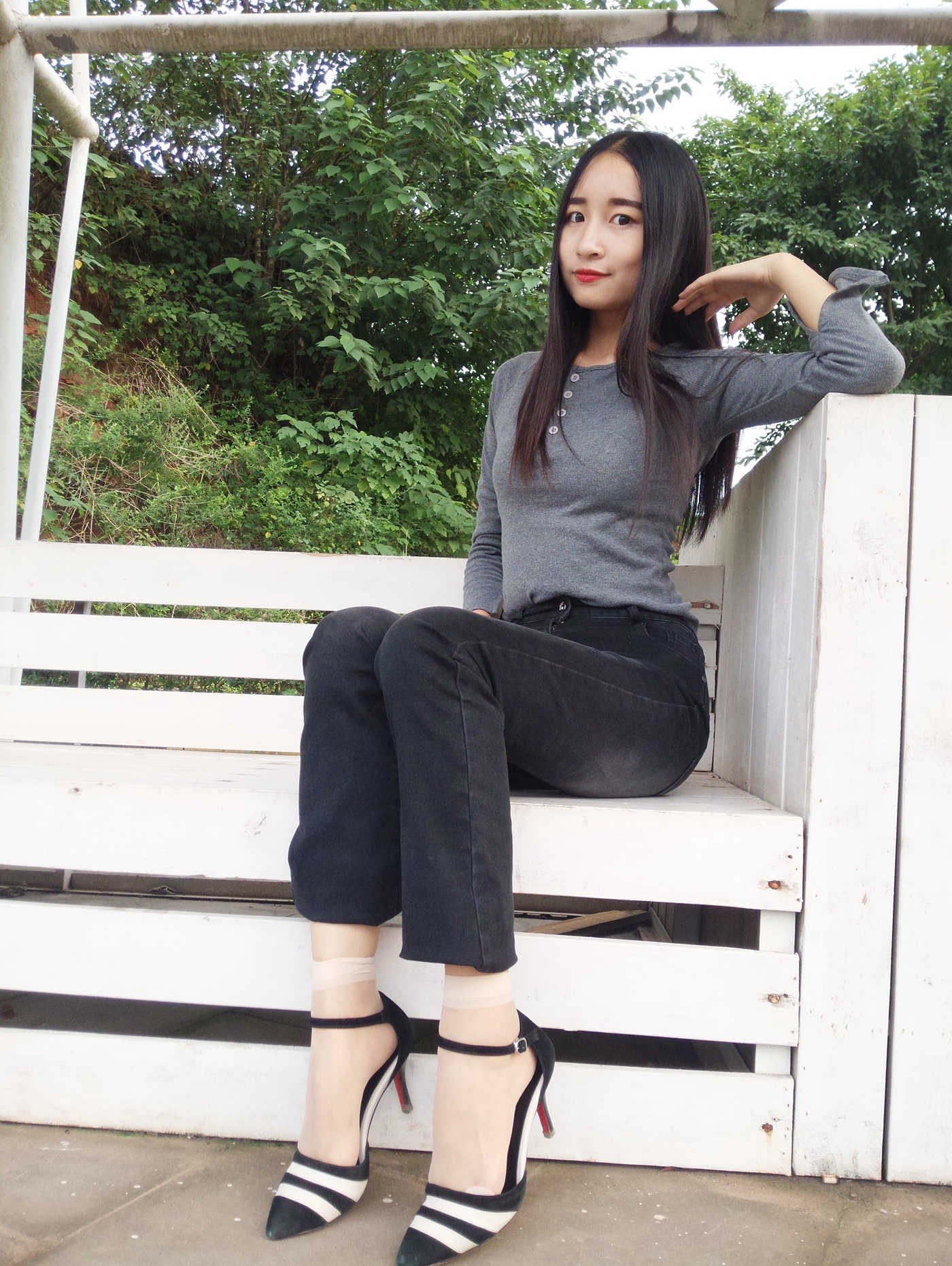 图片[163]-学妹校园寝室短丝系列040期 魏丹[193P] – 速更版-美库