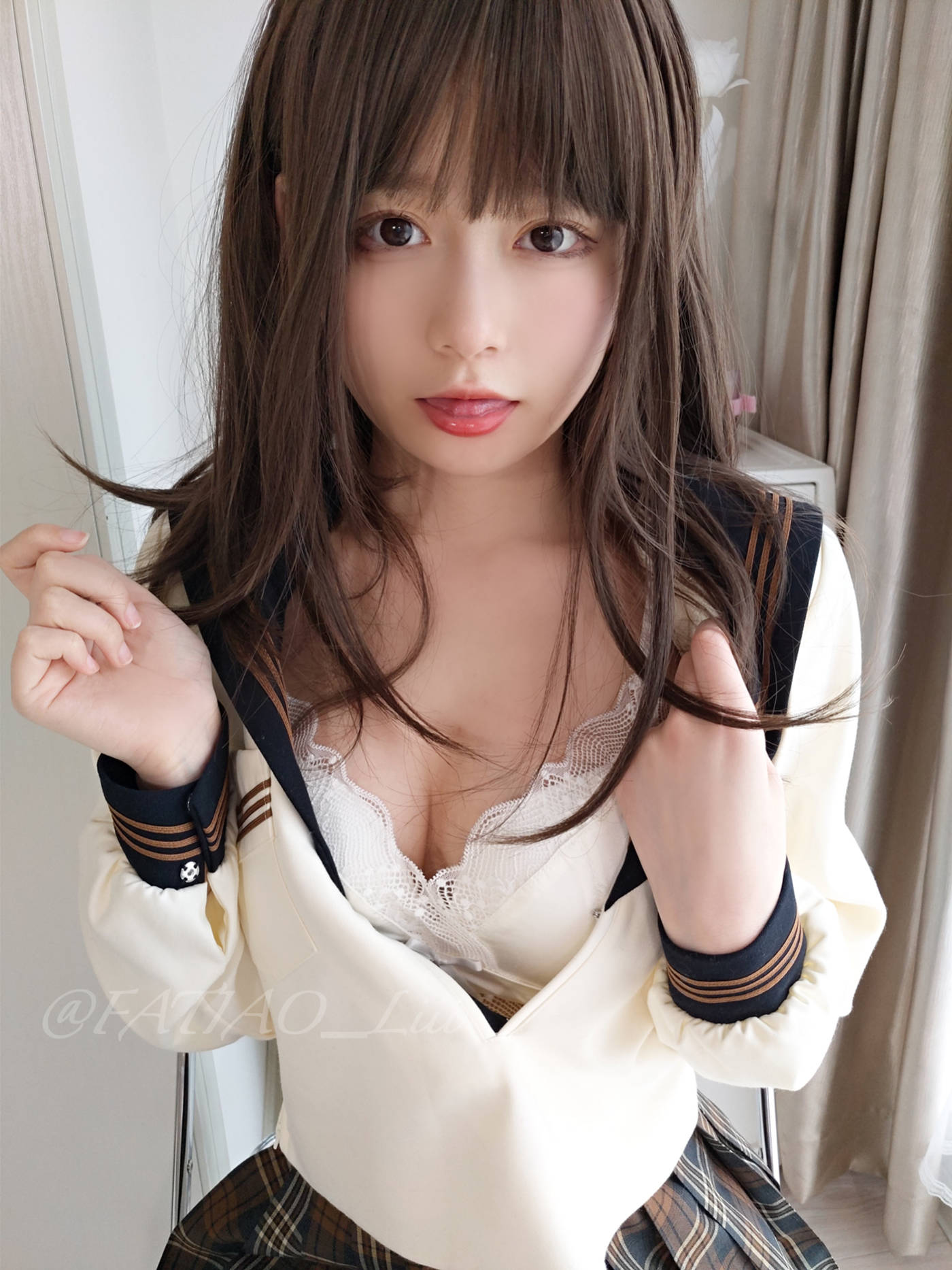 图片[6]-迷之呆梨(发条少女)[fantia] – 制服を着た一日 [15P] – 速更版-美库