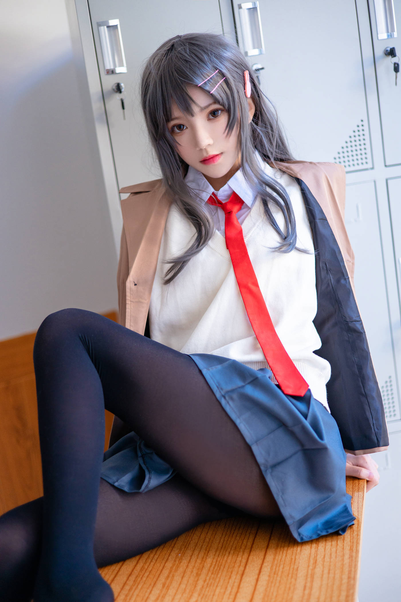 桜桃喵 – 麻衣JK [52P] – 优选-优选资源网