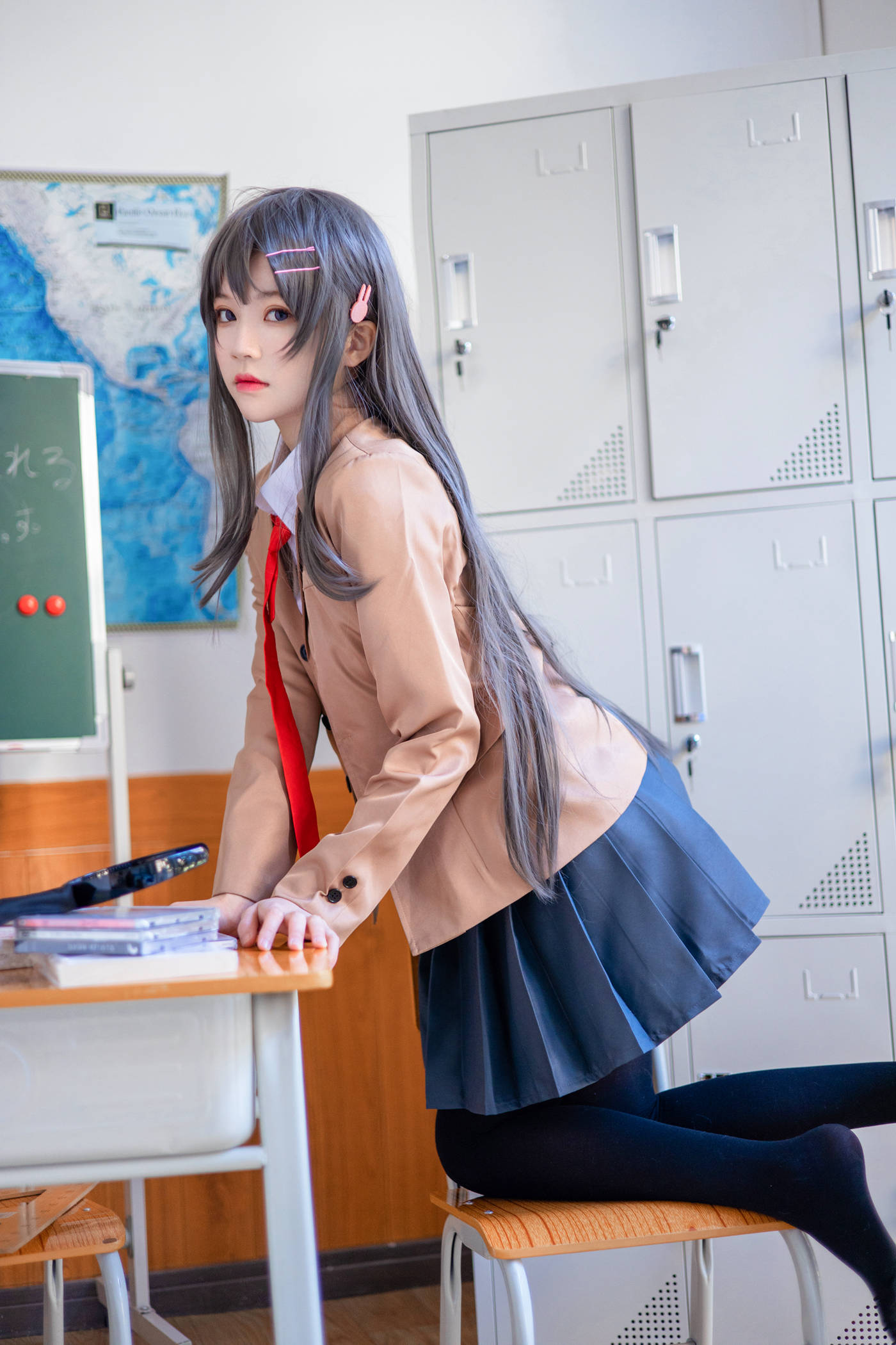 图片[41]-桜桃喵 – 麻衣JK [52P] – 速更版-美库