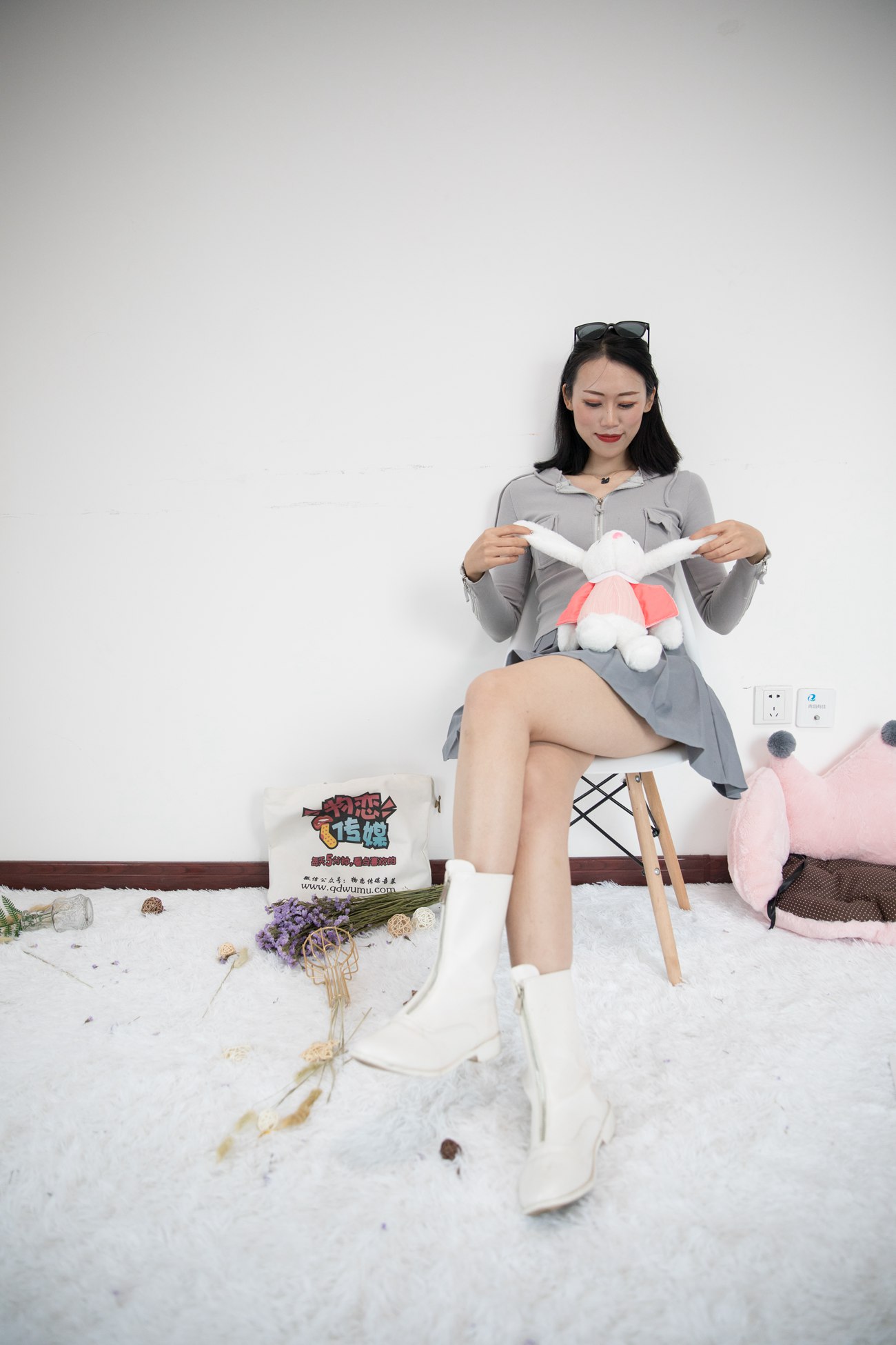 图片[17]-勿恋传媒 No.382 echo-兔子与雪花 [133P] – 速更版-美库