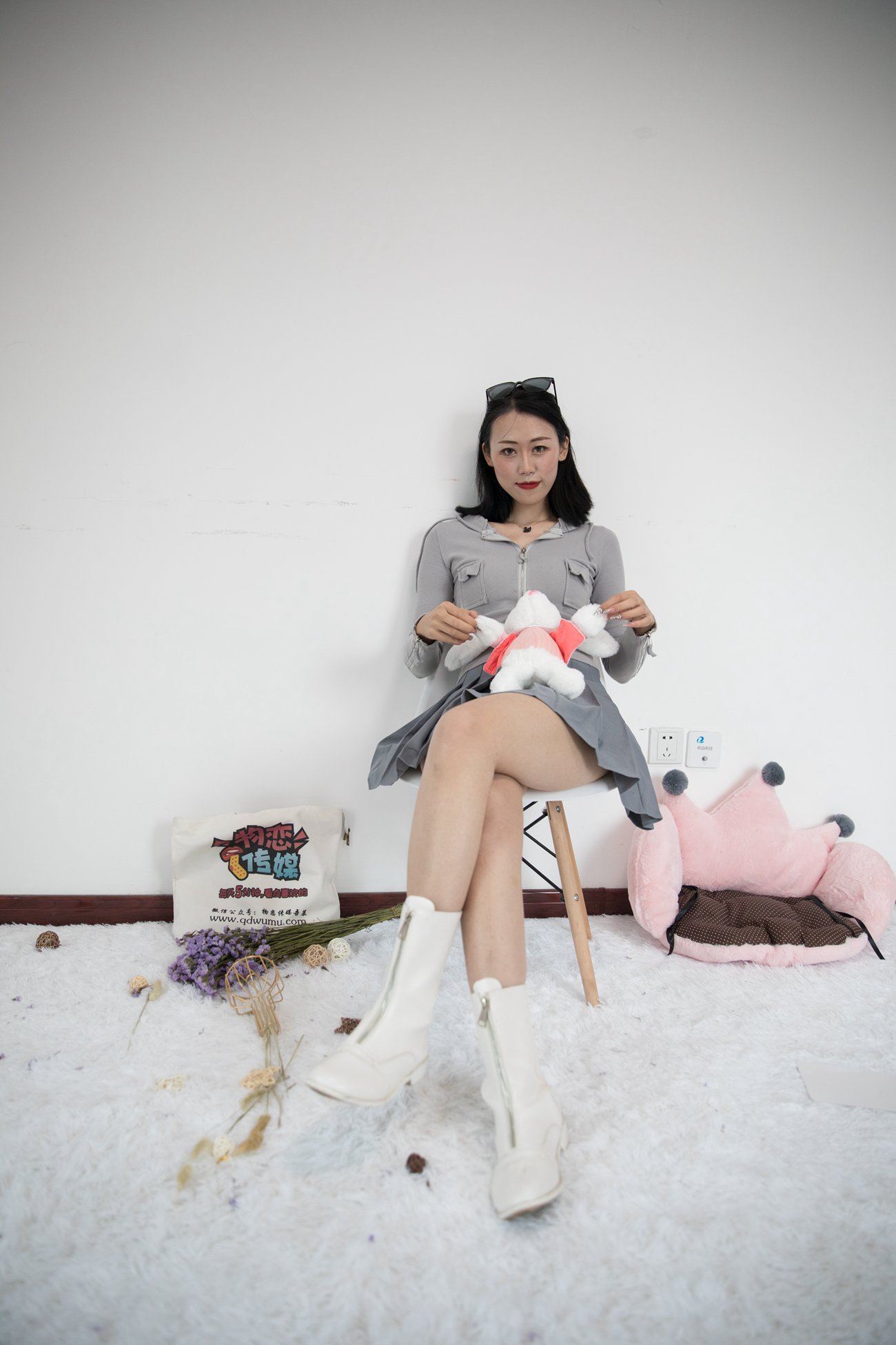 图片[21]-勿恋传媒 No.382 echo-兔子与雪花 [133P] – 速更版-美库