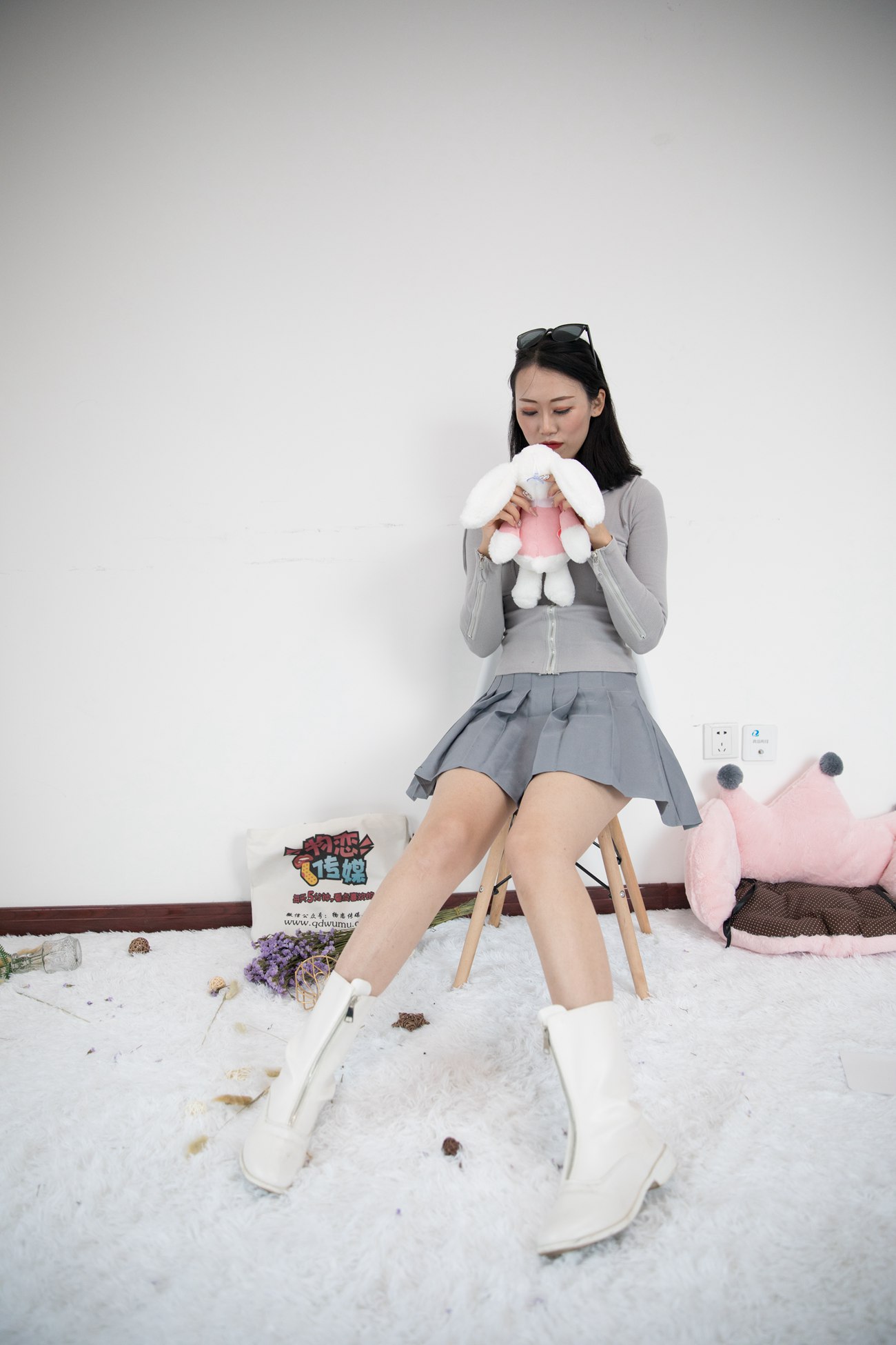 图片[31]-勿恋传媒 No.382 echo-兔子与雪花 [133P] – 速更版-美库