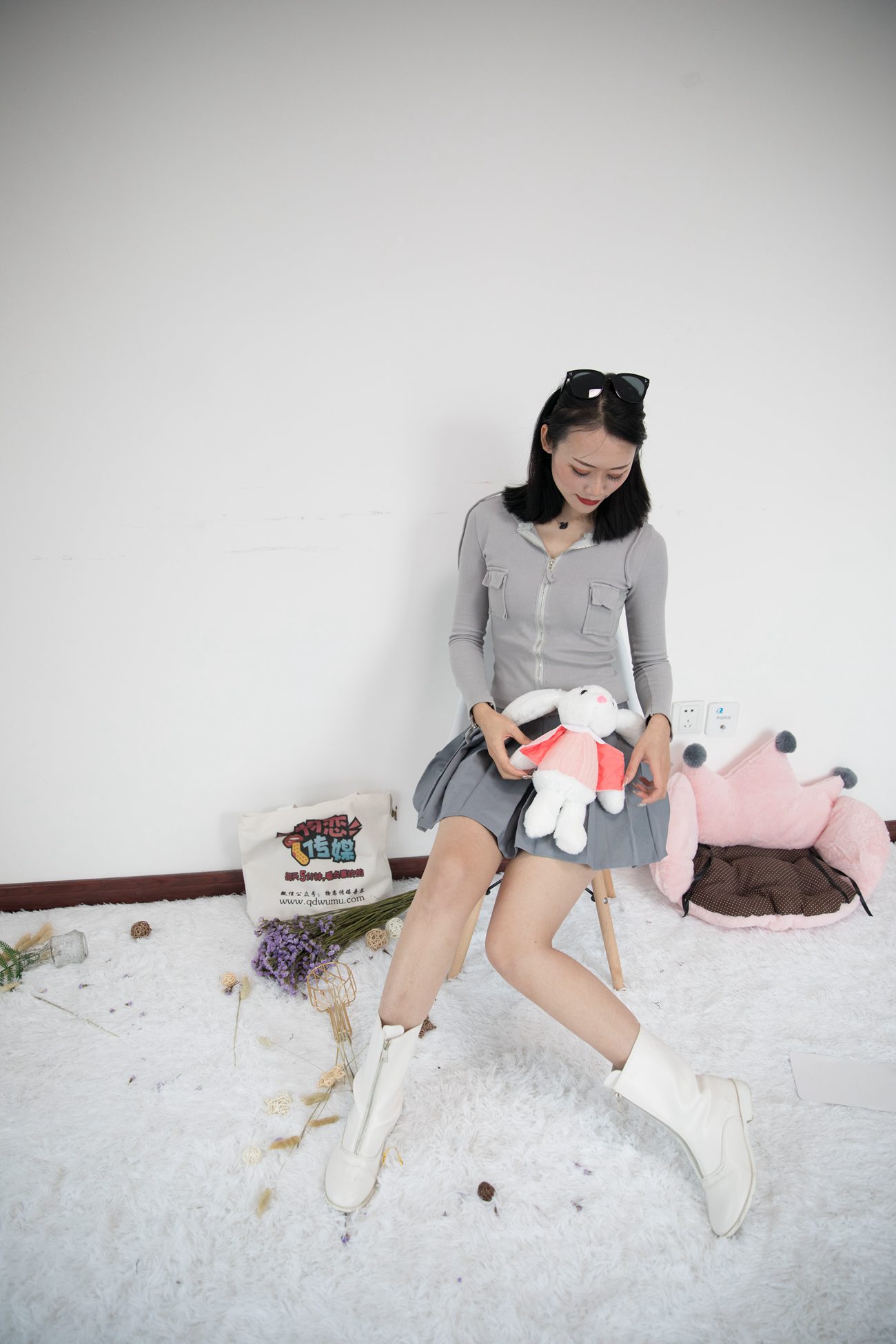 图片[34]-勿恋传媒 No.382 echo-兔子与雪花 [133P] – 速更版-美库