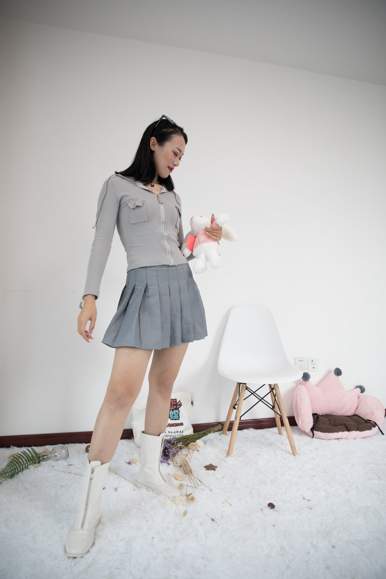 图片[40]-勿恋传媒 No.382 echo-兔子与雪花 [133P] – 速更版-美库