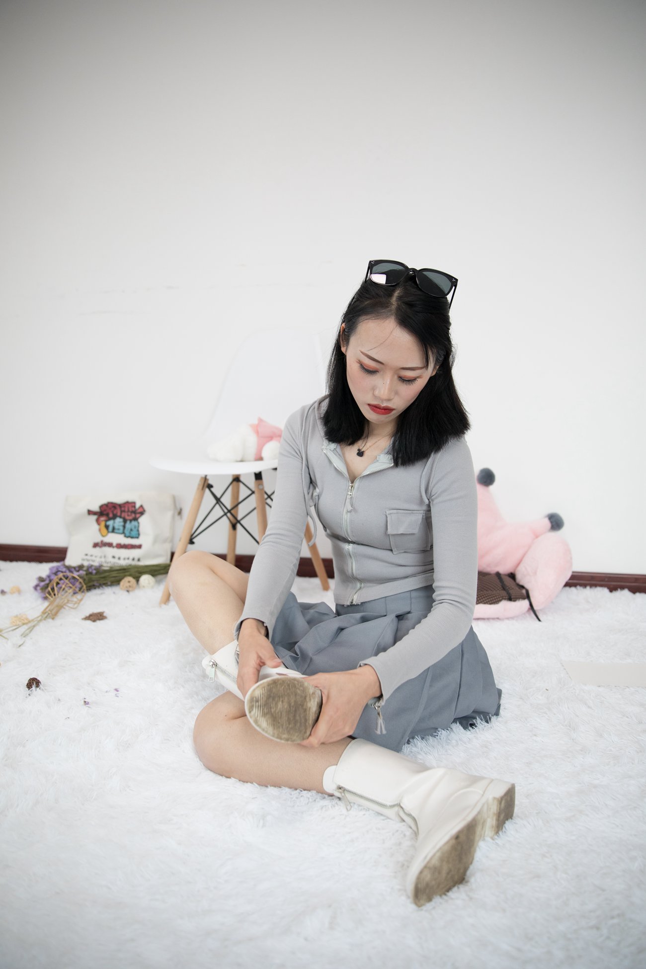 图片[45]-勿恋传媒 No.382 echo-兔子与雪花 [133P] – 速更版-美库