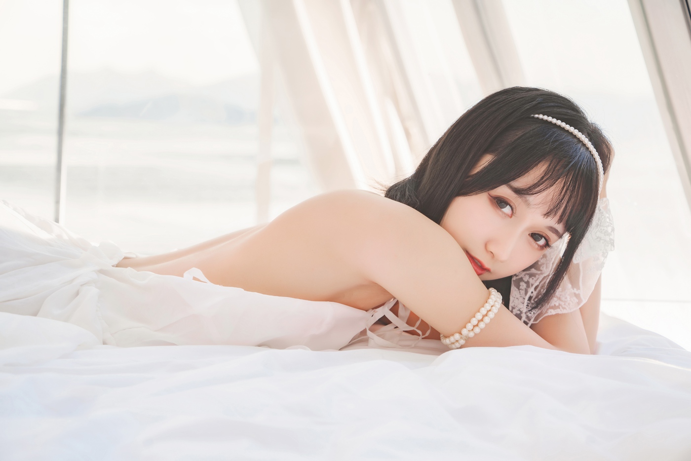 图片[10]-萌系小姐姐木绵绵OwO – 水波温柔 [24P] – 速更版-美库