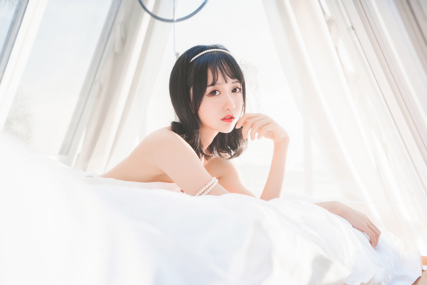 图片[11]-萌系小姐姐木绵绵OwO – 水波温柔 [24P] – 速更版-美库