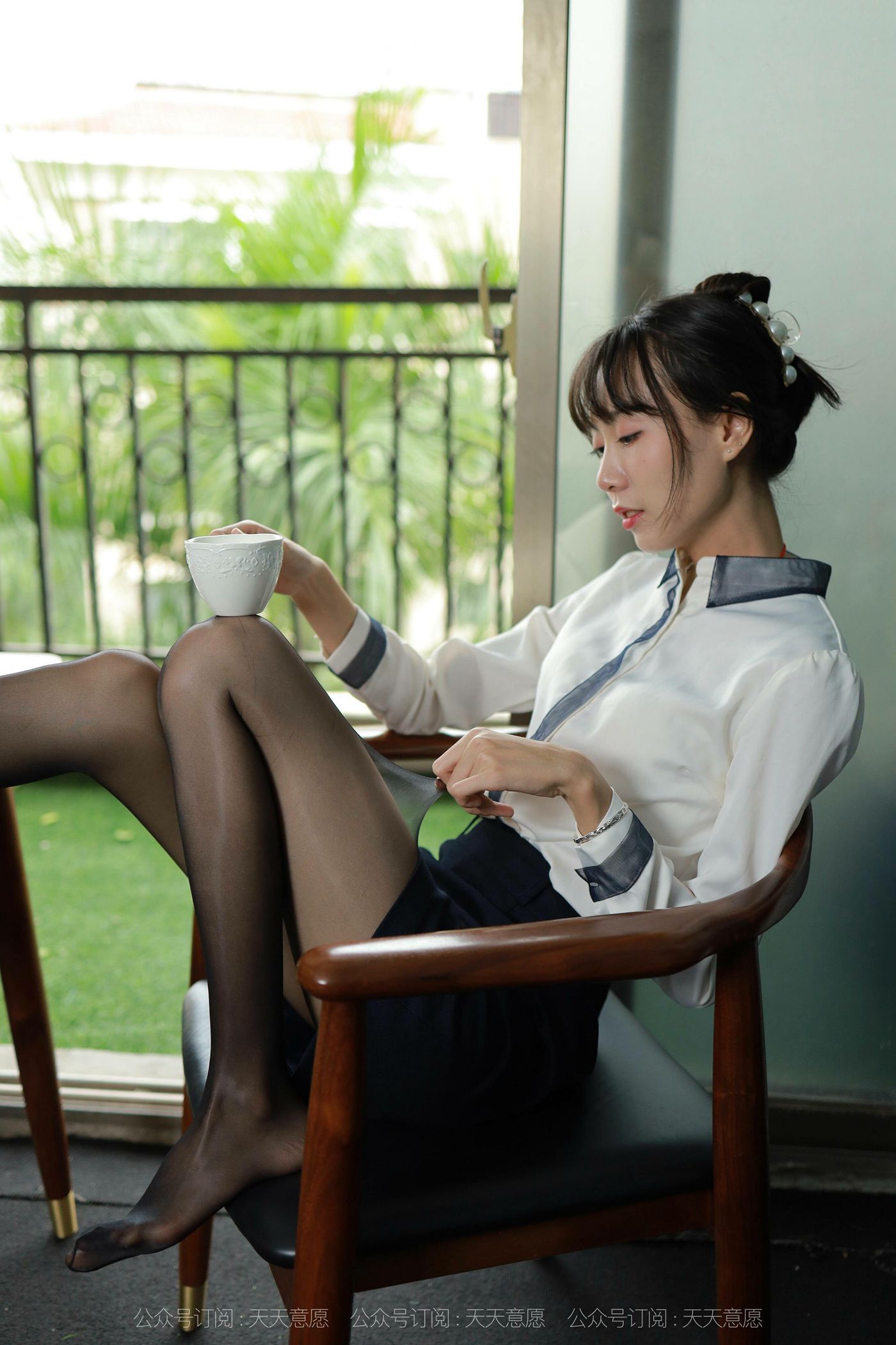 图片[20]-[IESS异思趣向]2021.11.14 丝享家974：团团《长腿打字员》[99P] – 速更版-美库