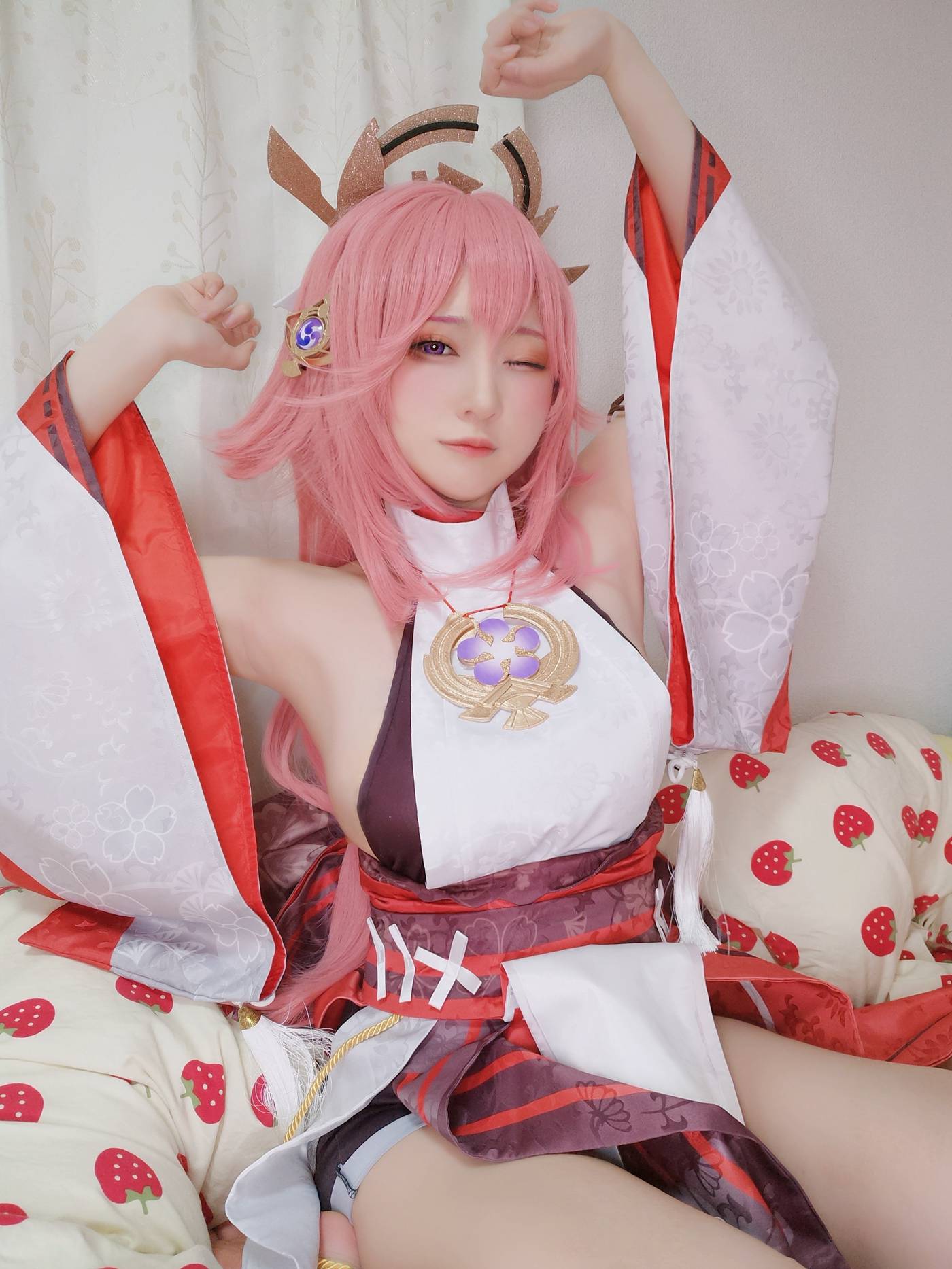 图片[46]-[Yuki亭]八重神子[59P] – 速更版-美库