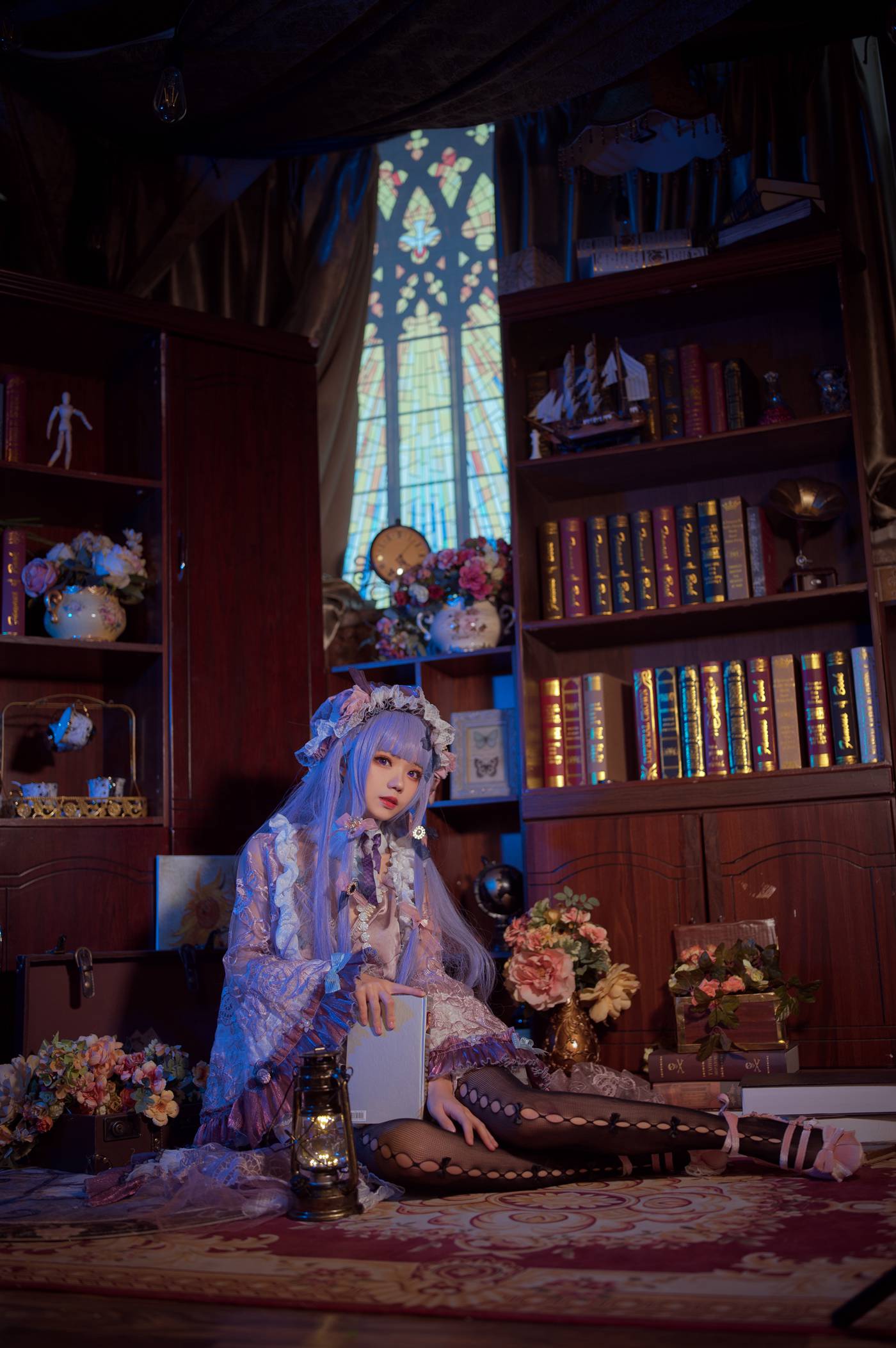 图片[35]-[花柒Hana]明日方舟w&镜华xcw&帕秋莉睡衣[40P] – 速更版-美库