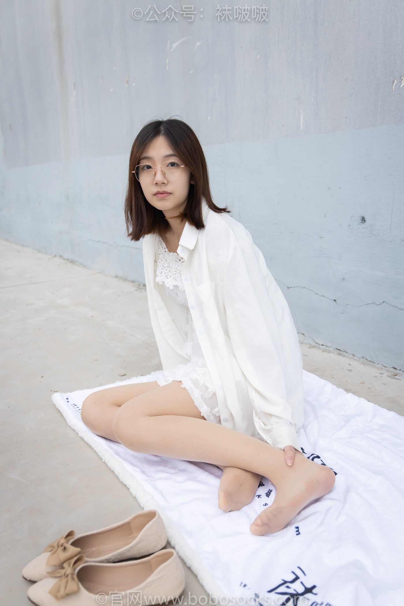 图片[47]-[BoBoSocks袜啵啵]NO.048 小甜豆-平底鞋、肉丝[146P] – 速更版-美库