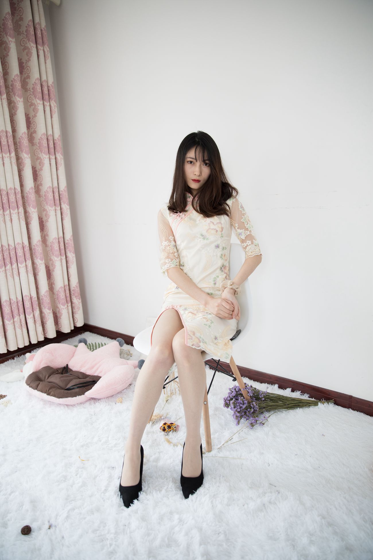 图片[10]-勿恋传媒 No.386 猫耳-旗袍剧情版 [130P] – 速更版-美库