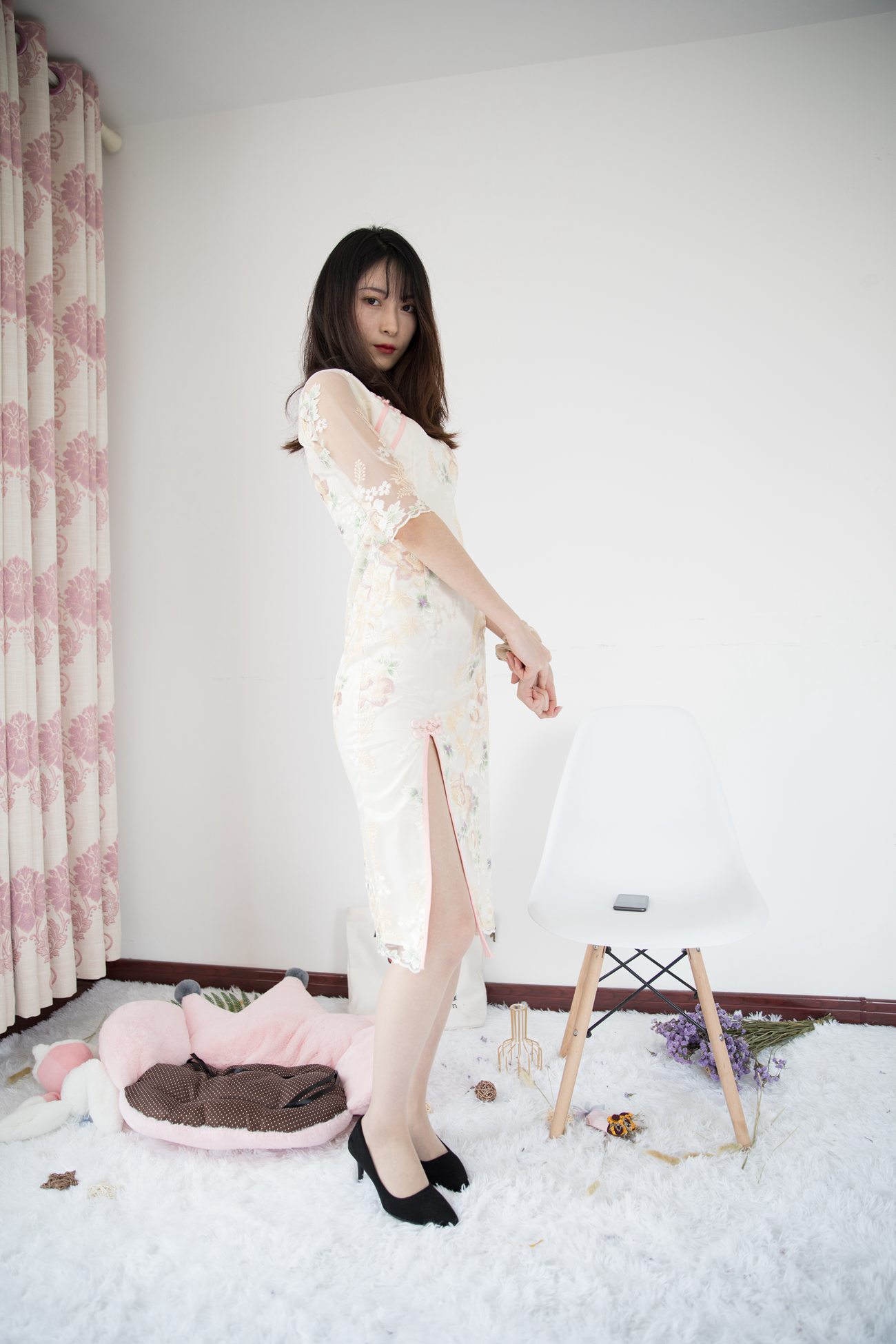 图片[20]-勿恋传媒 No.386 猫耳-旗袍剧情版 [130P] – 速更版-美库