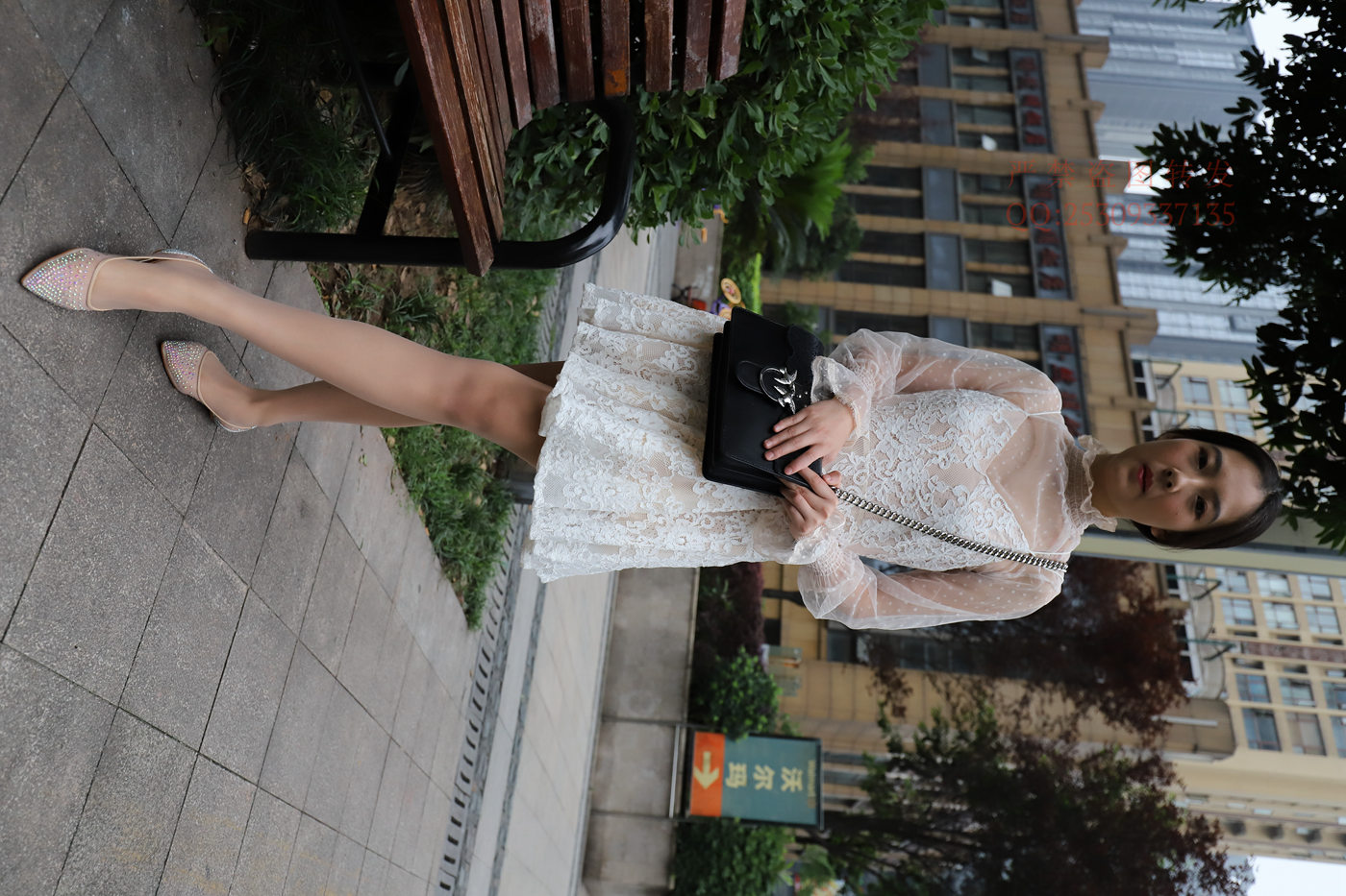 图片[27]-大西瓜爱牙膏-2018 7.8月活动 模特1（一） 服务员户外肉丝 [217P] – 速更版-美库