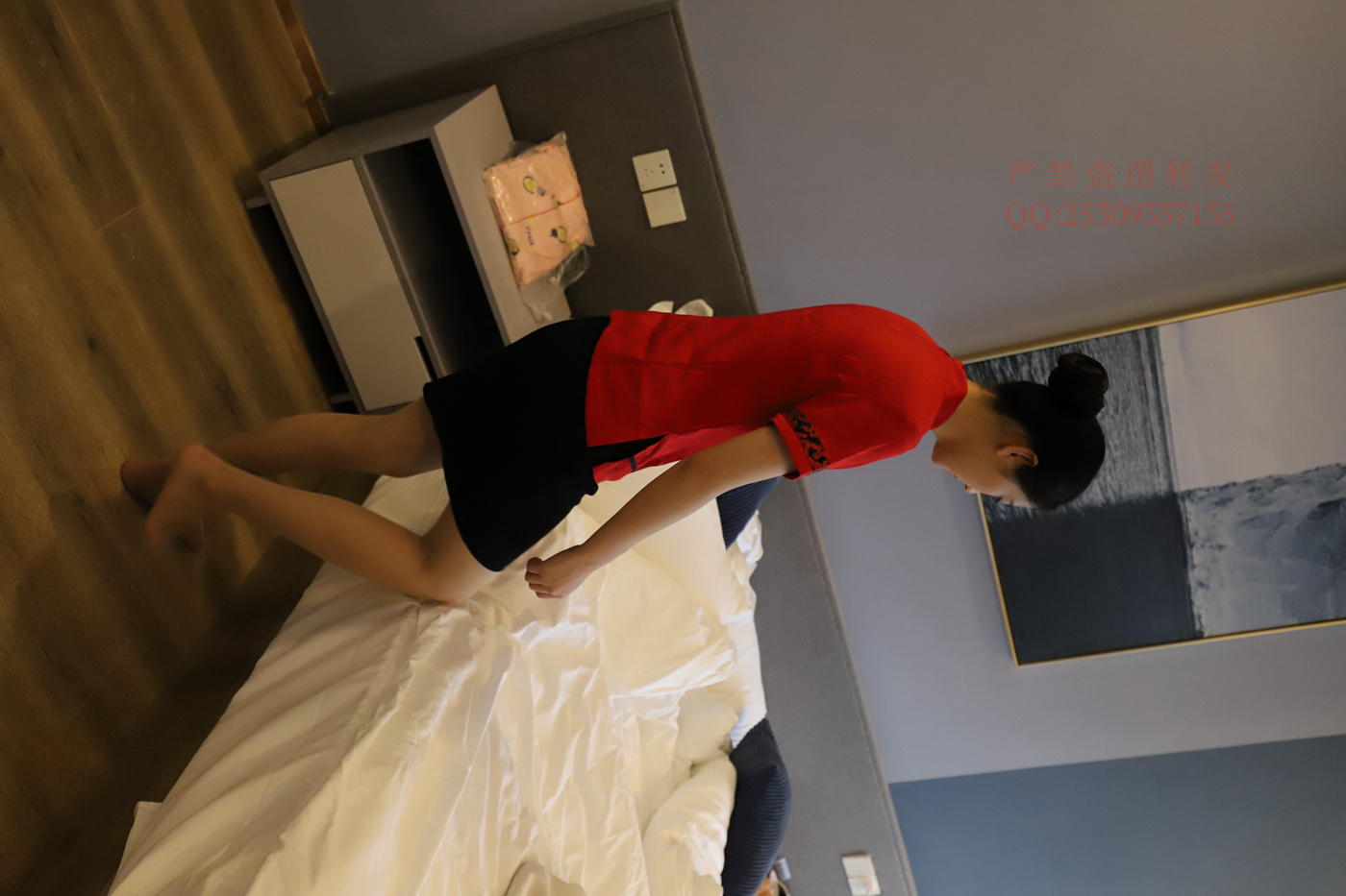 图片[13]-大西瓜爱牙膏-2018 7.8月活动 模特1（一） 服务员制服 [195P] – 速更版-美库