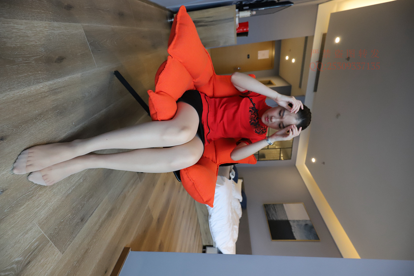 图片[136]-大西瓜爱牙膏-2018 7.8月活动 模特1（一） 服务员制服 [195P] – 速更版-美库