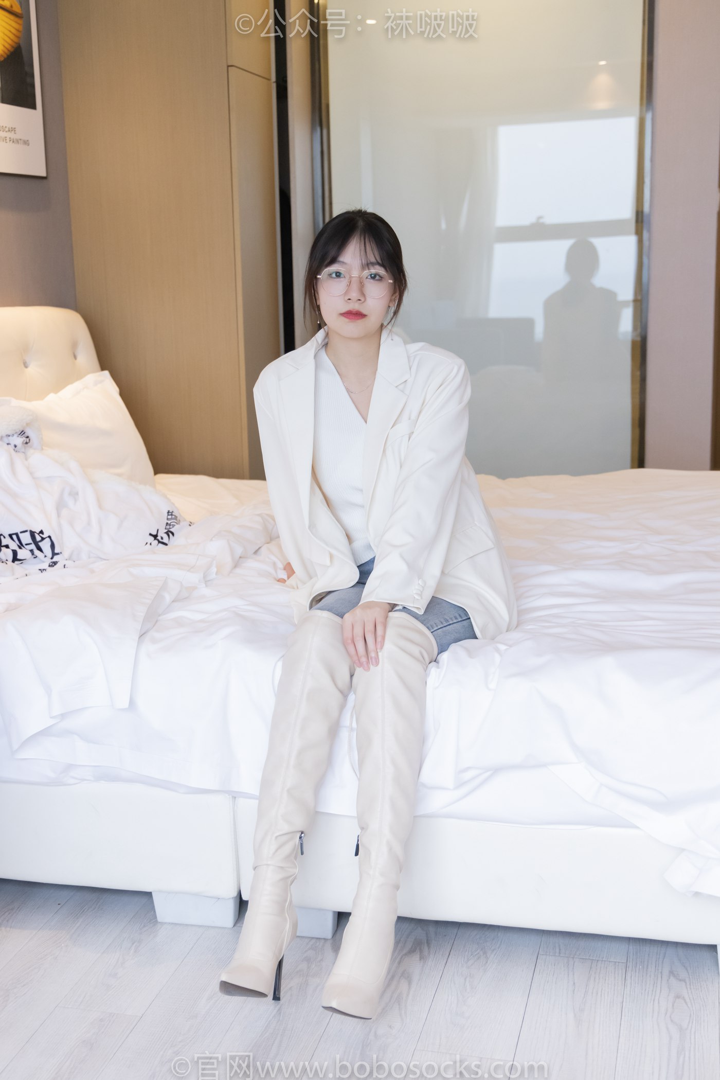 图片[29]-[BoBoSocks袜啵啵]NO.050 小甜豆-高跟长靴、白棉袜[175P] – 速更版-美库