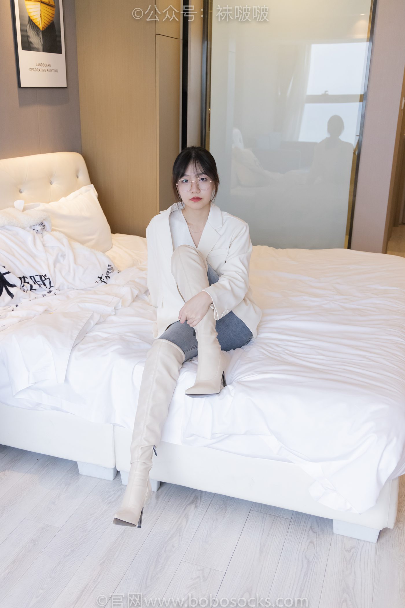 图片[30]-[BoBoSocks袜啵啵]NO.050 小甜豆-高跟长靴、白棉袜[175P] – 速更版-美库