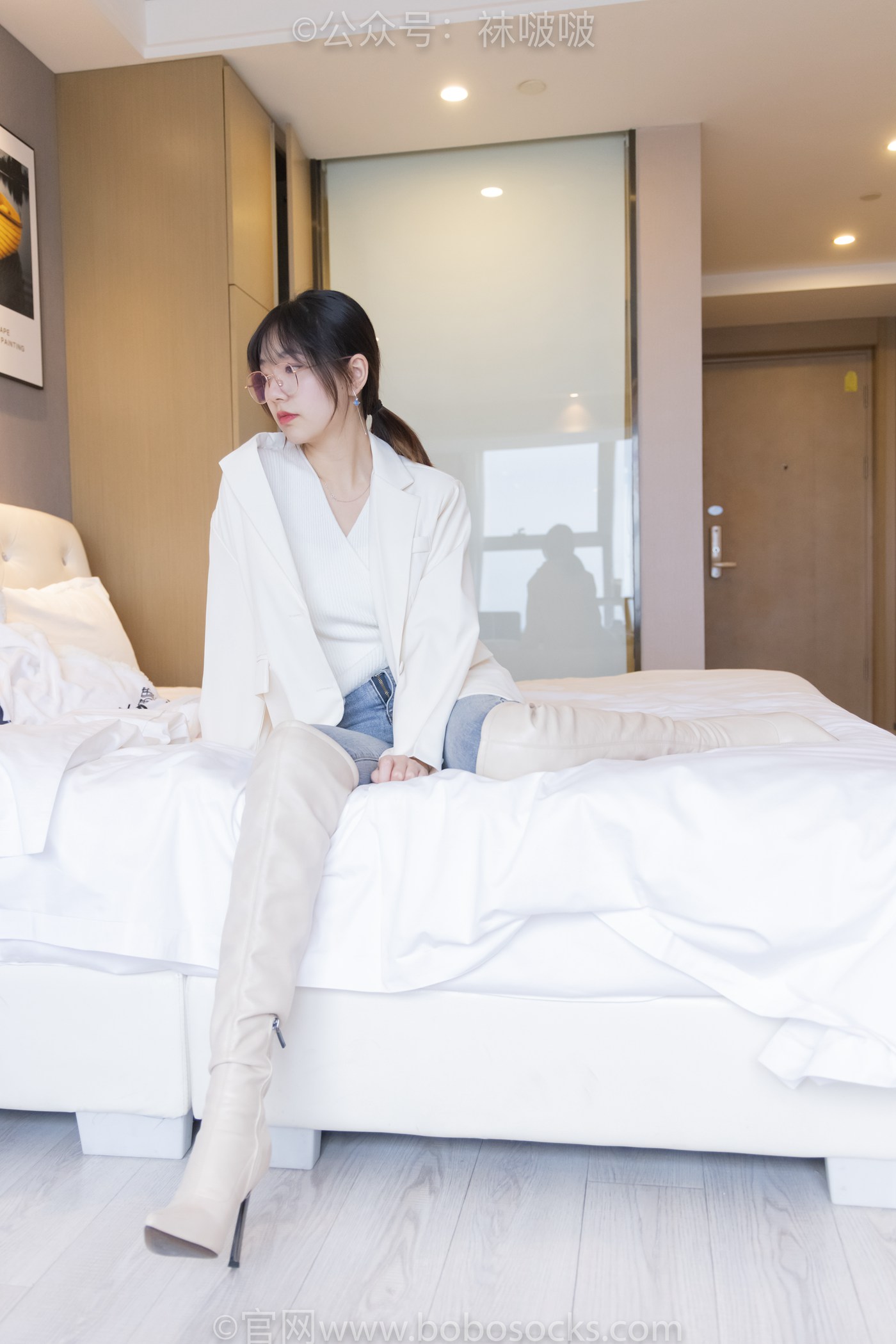 图片[32]-[BoBoSocks袜啵啵]NO.050 小甜豆-高跟长靴、白棉袜[175P] – 速更版-美库