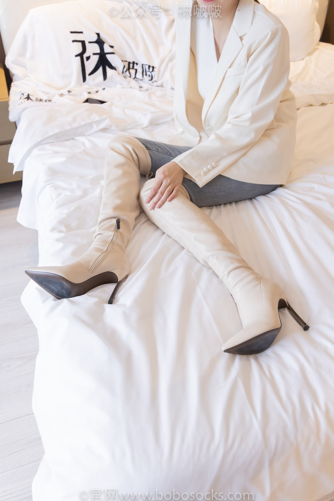 图片[35]-[BoBoSocks袜啵啵]NO.050 小甜豆-高跟长靴、白棉袜[175P] – 速更版-美库