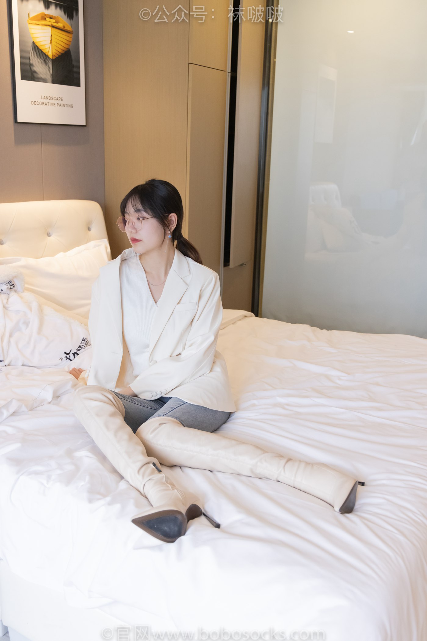 图片[38]-[BoBoSocks袜啵啵]NO.050 小甜豆-高跟长靴、白棉袜[175P] – 速更版-美库