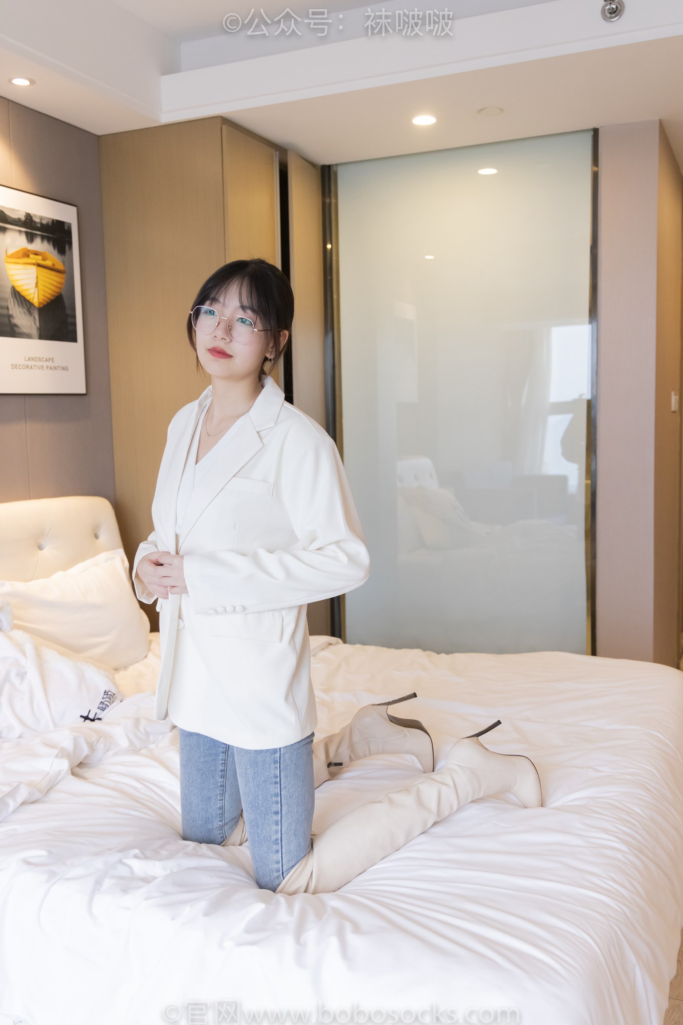 图片[43]-[BoBoSocks袜啵啵]NO.050 小甜豆-高跟长靴、白棉袜[175P] – 速更版-美库